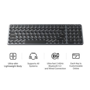 Keychron B4 Pro Ultra-Slim Wireless Keyboard