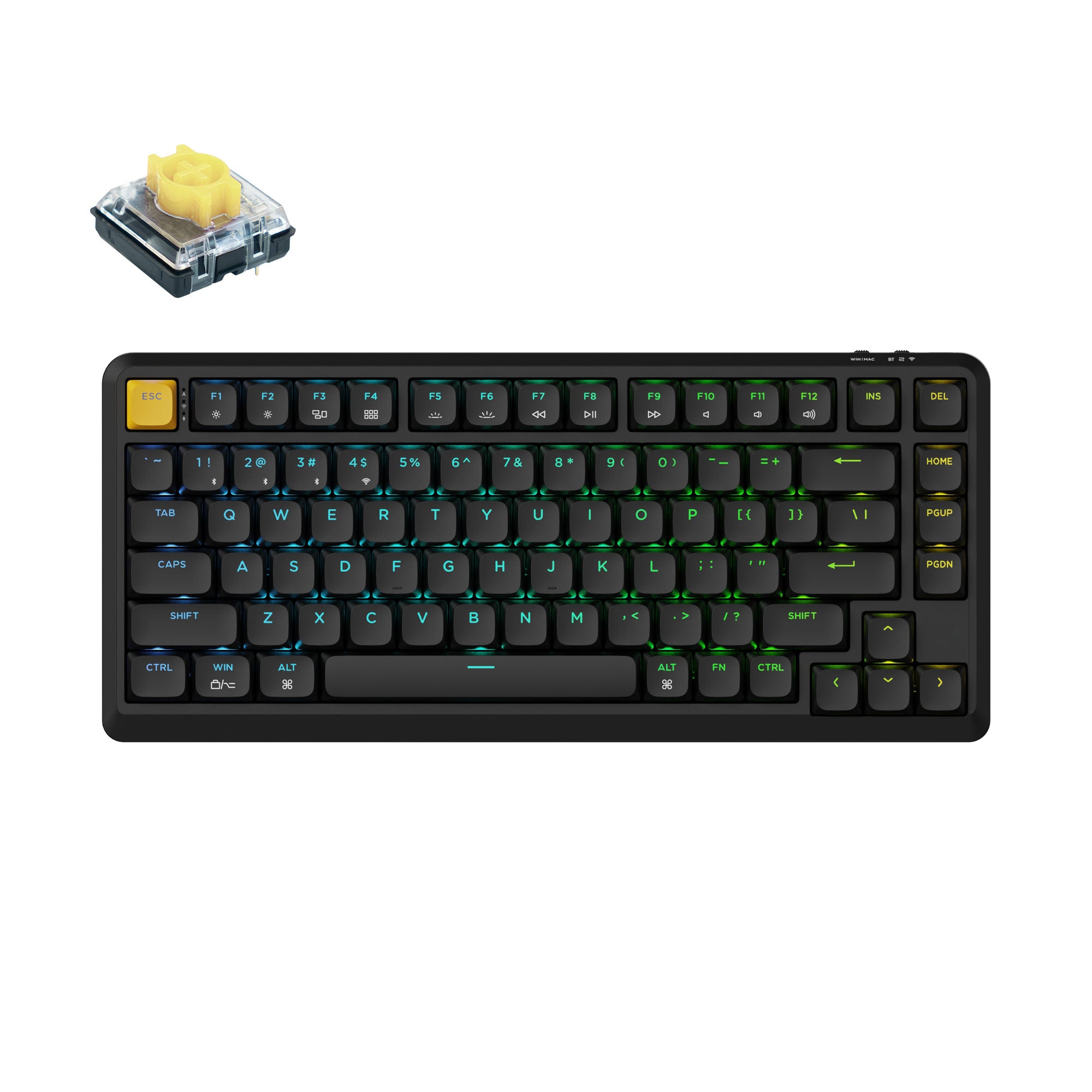 Keychron J1 QMK Wireless Mechanical Keyboard - Image 3