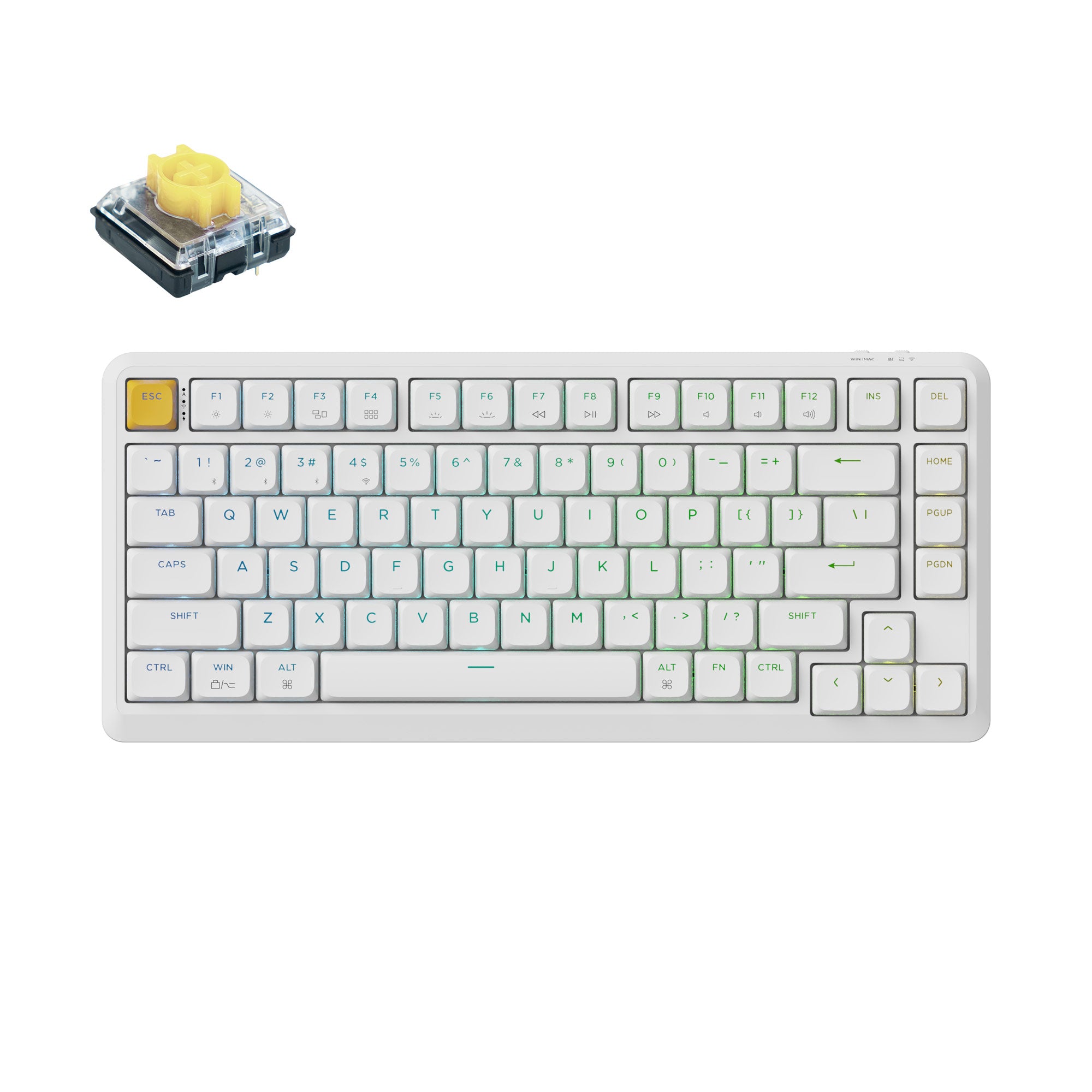 Keychron J1 QMK Wireless Mechanical Keyboard - Image 6
