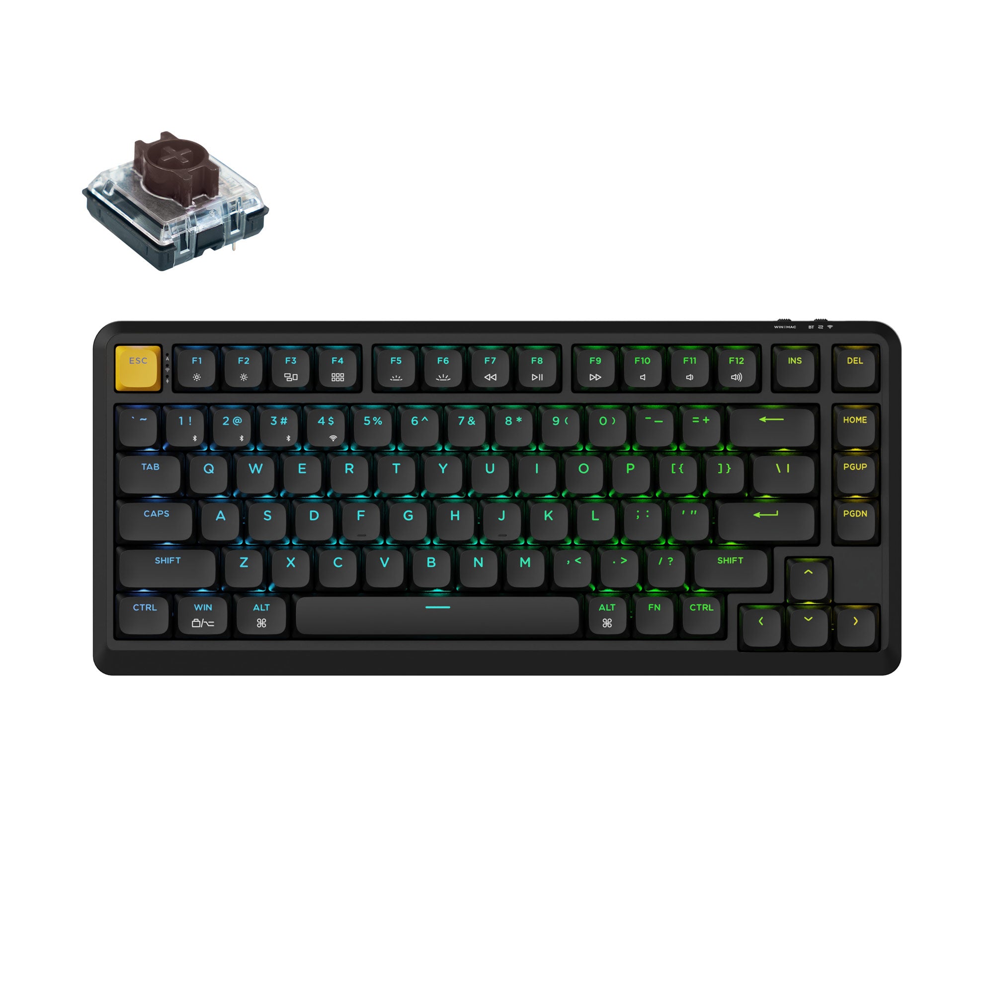 Keychron J1 QMK Wireless Mechanical Keyboard - Image 2