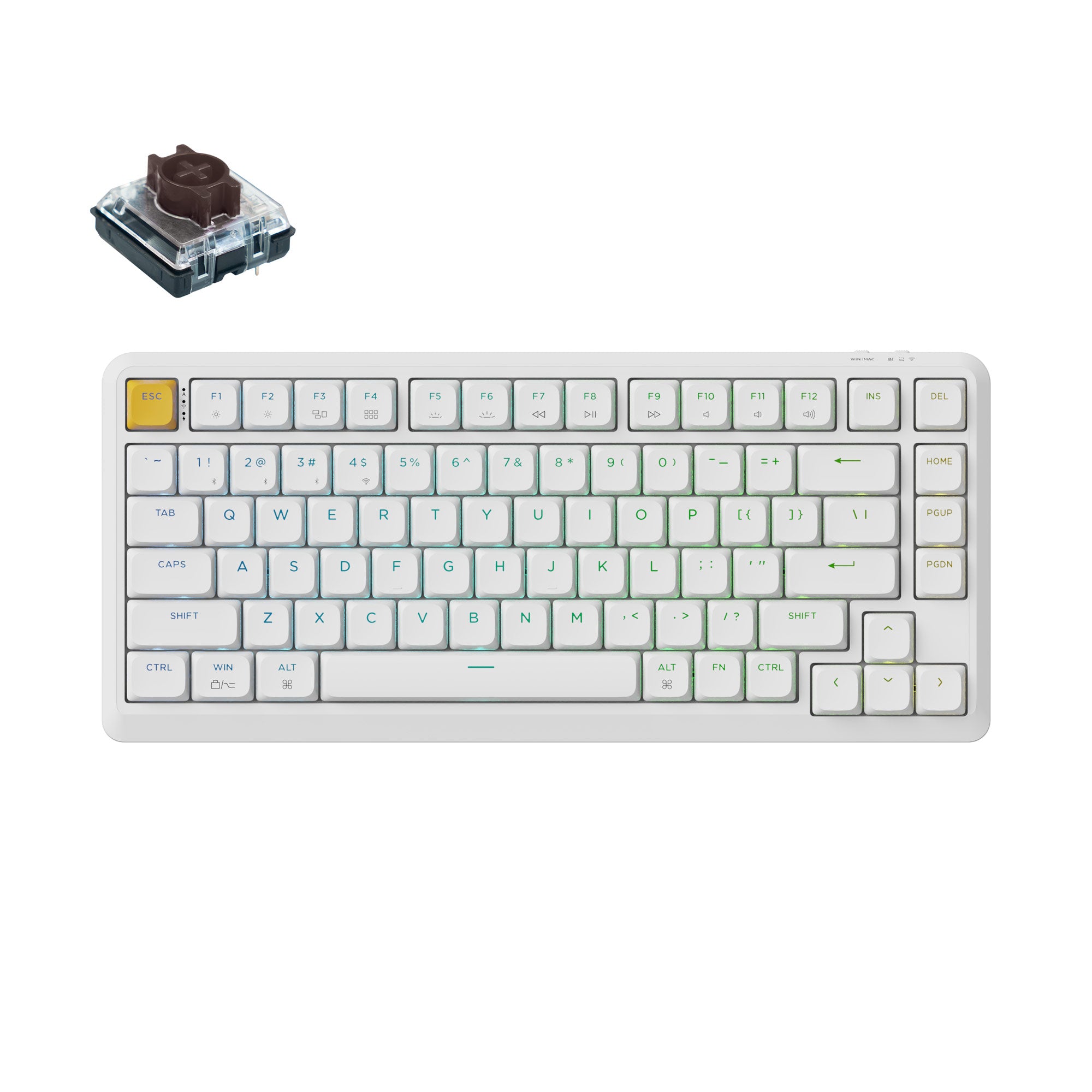 Keychron J1 QMK Wireless Mechanical Keyboard - Image 5