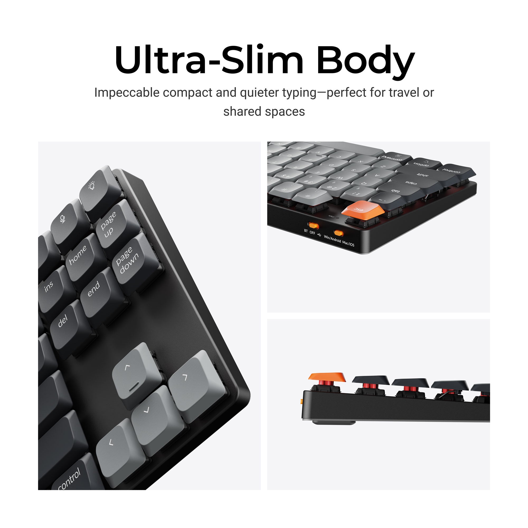 Keychron K1 QMK Wireless Mechanical Keyboard (Version 6) - Image 4