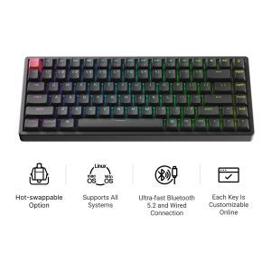 Keychron K2 QMK Wireless Mechanical Keyboard (Version 3)