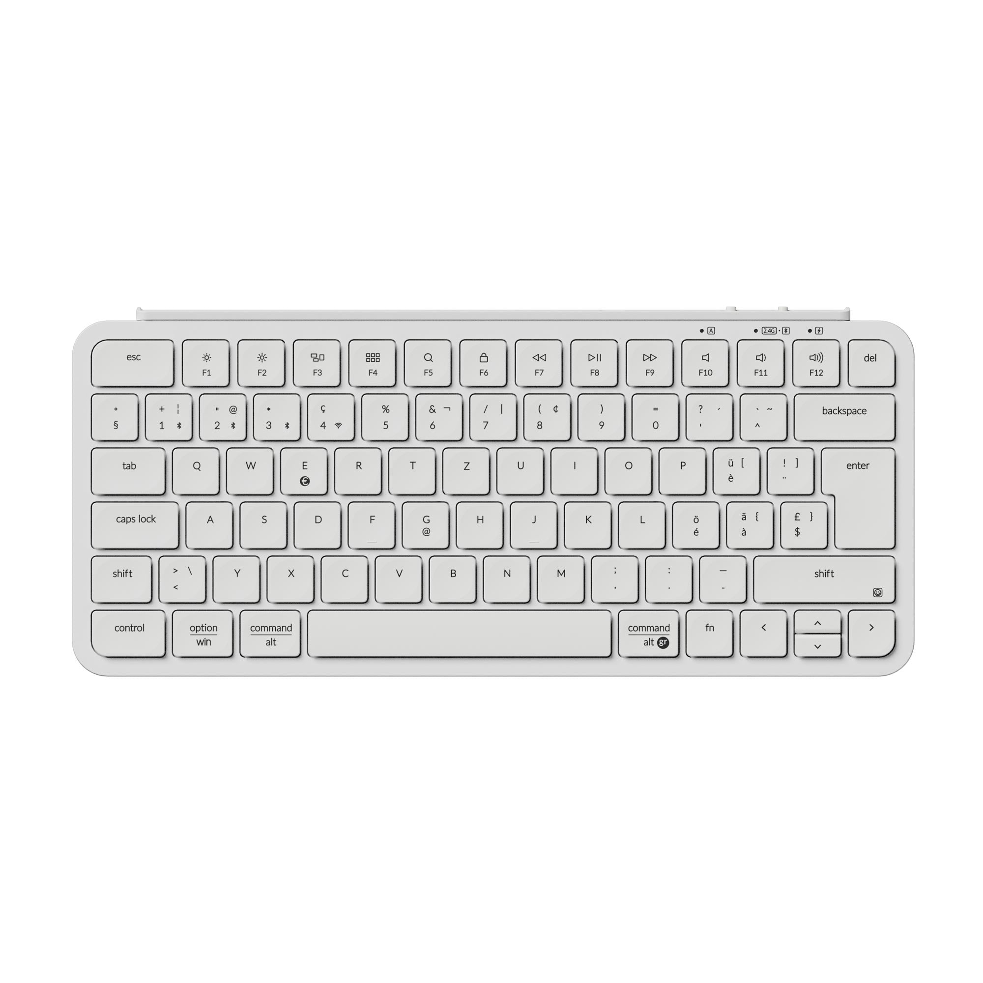 Keychron B1 Pro Ultra-Slim Wireless Keyboard ISO Layout Collection - Image 14