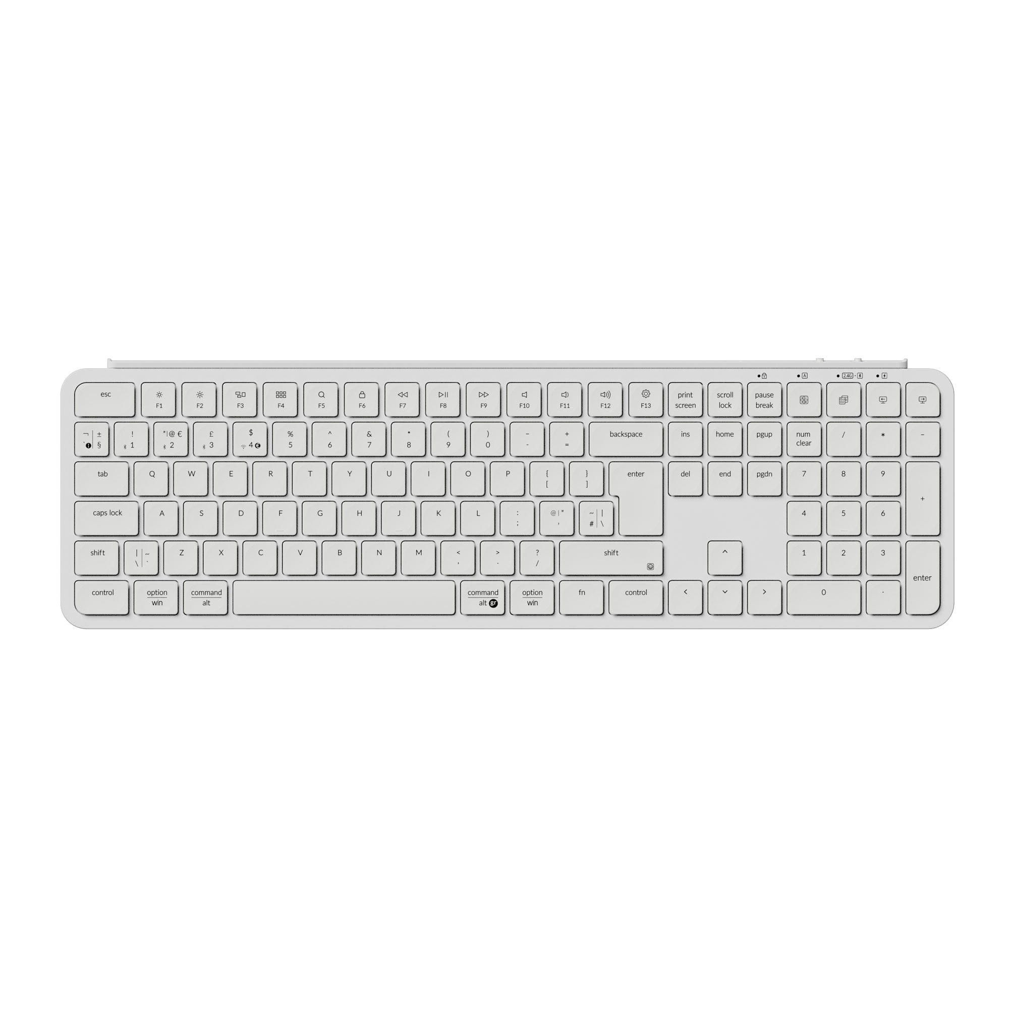 Keychron B6 Pro Ultra-Slim Wireless Keyboard ISO Layout Collection - Image 13