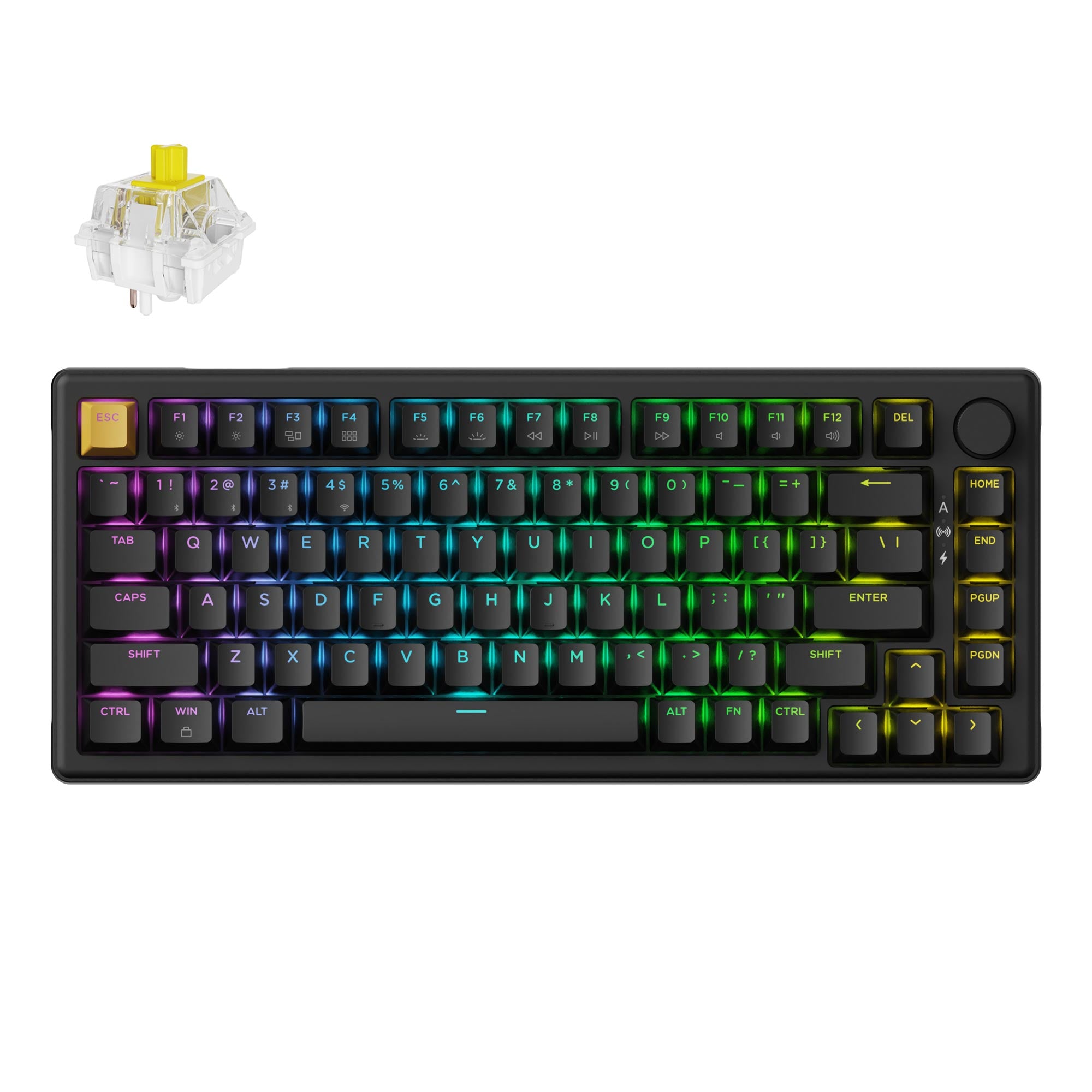 Keychron J2 QMK Wireless Mechanical Keyboard - Image 3
