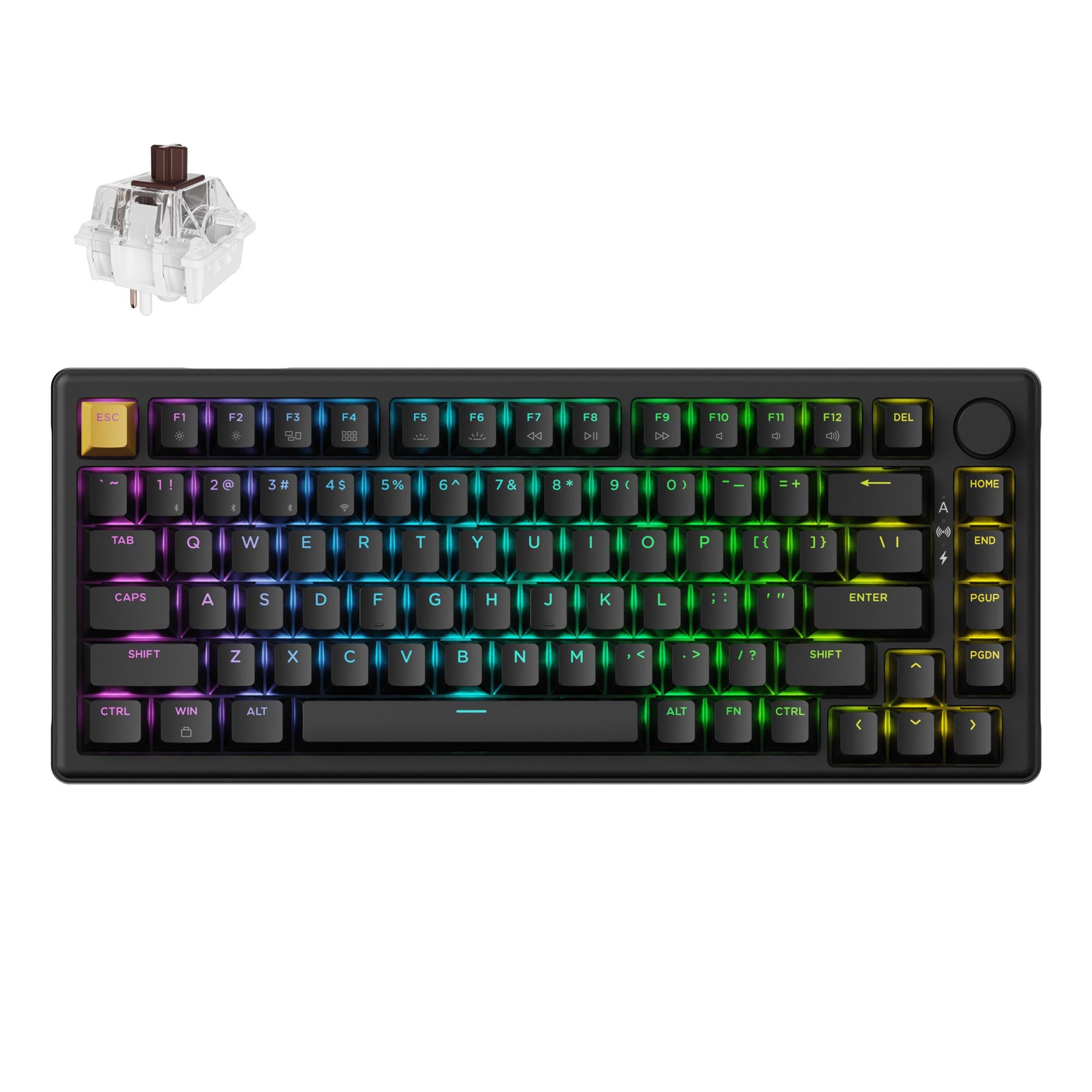 Keychron J2 QMK Wireless Mechanical Keyboard - Image 2
