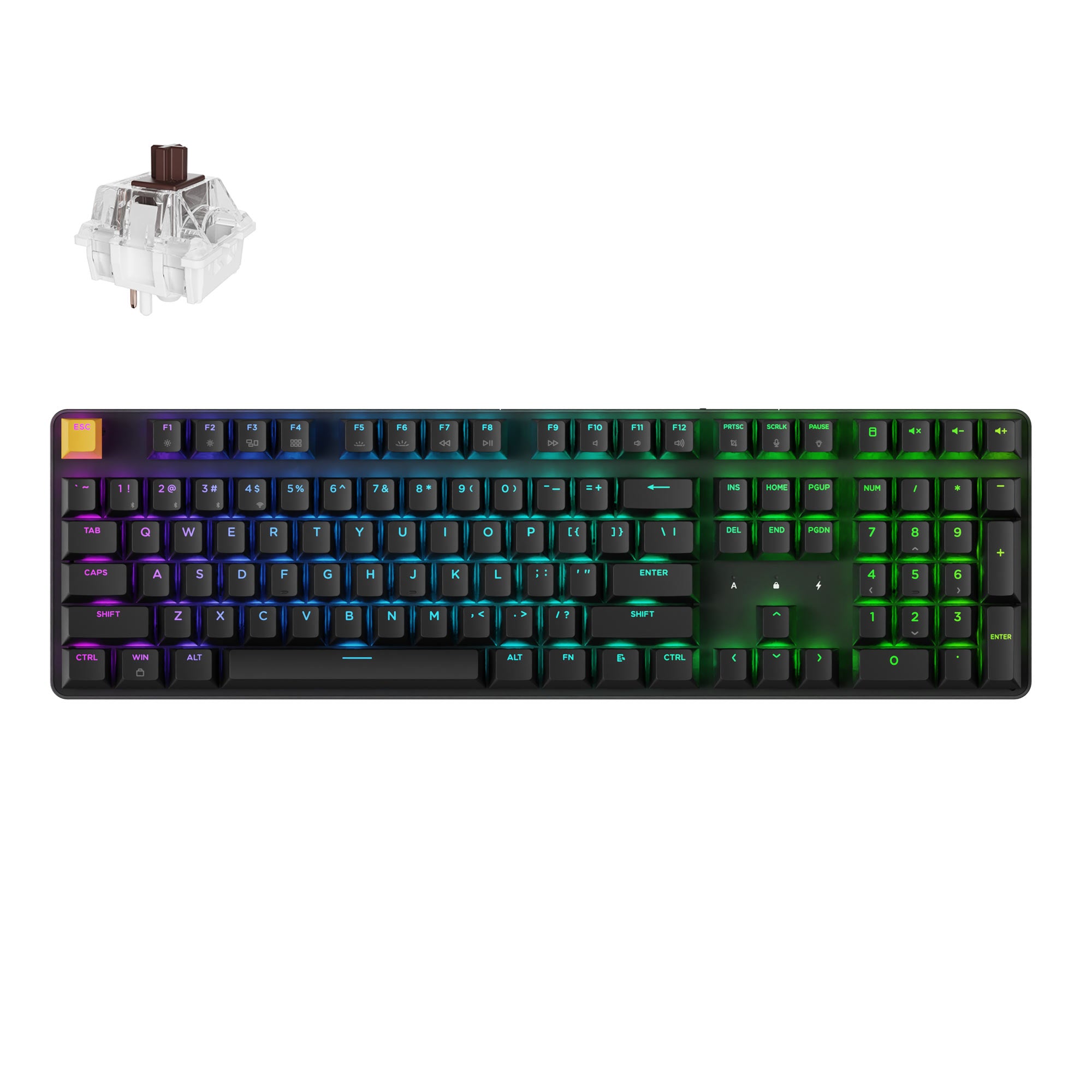 Keychron J5 QMK Wireless Mechanical Keyboard - Image 2