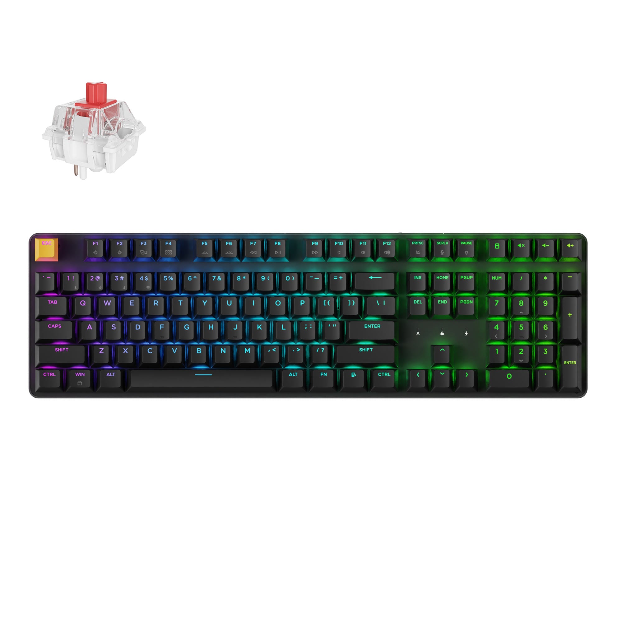 Keychron J5 QMK Wireless Mechanical Keyboard