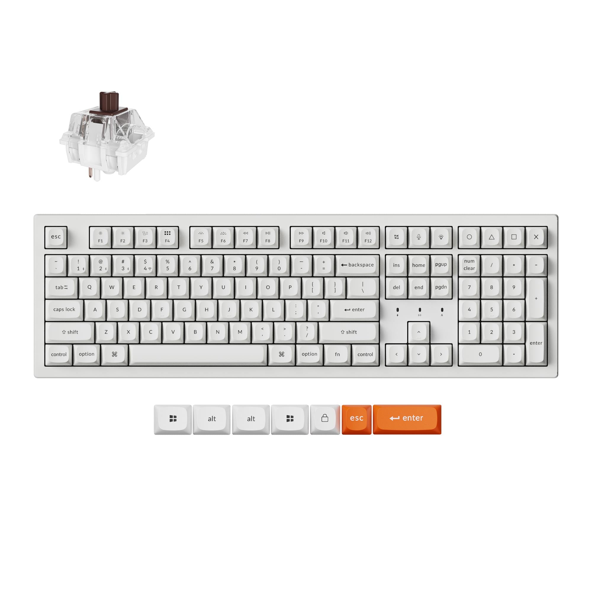 Keychron K10 Max QMK Wireless Mechanical Keyboard - Image 11