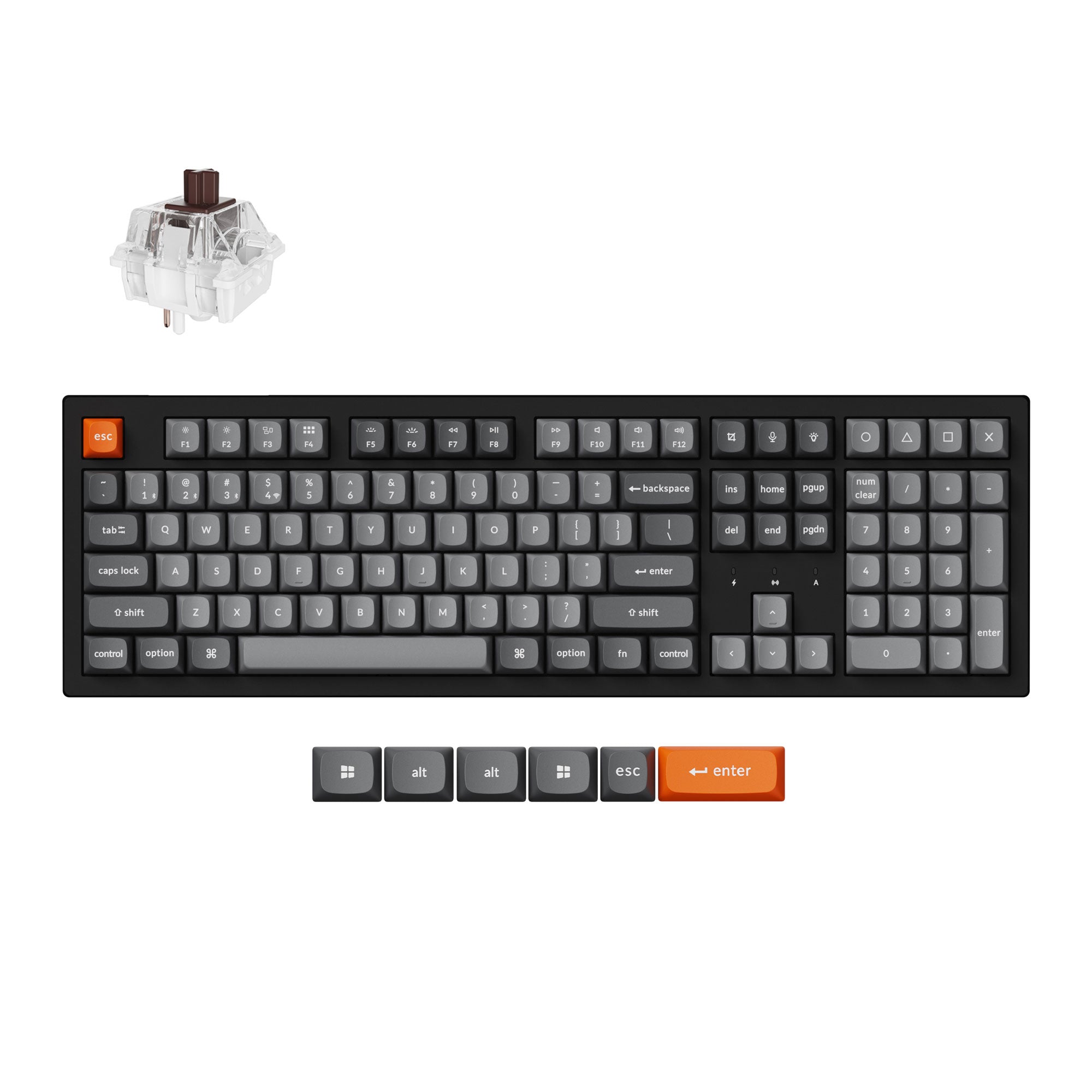 Keychron K10 Max QMK Wireless Mechanical Keyboard - Image 8