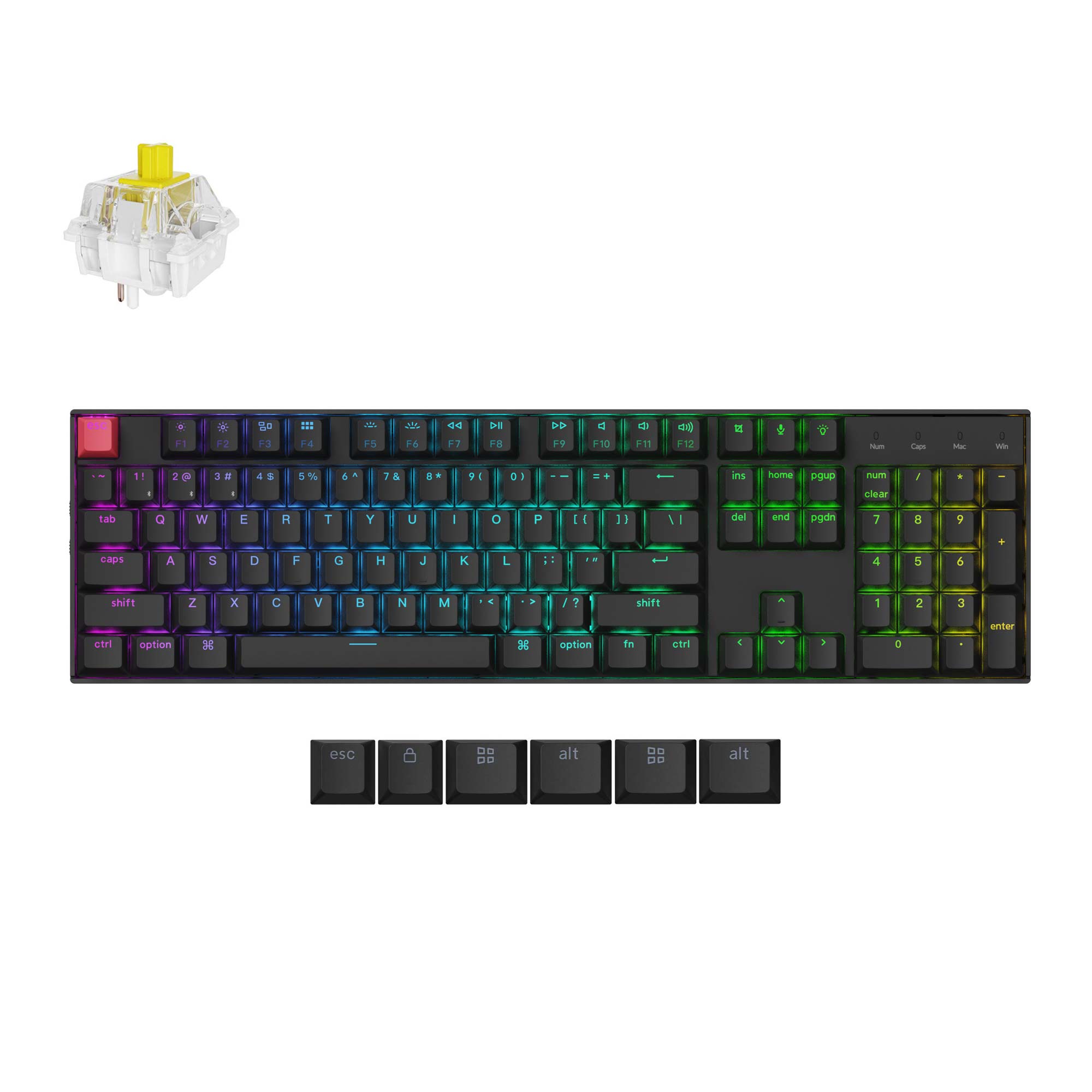Keychron K10 QMK Wireless Mechanical Keyboard (Version 2) - Image 6