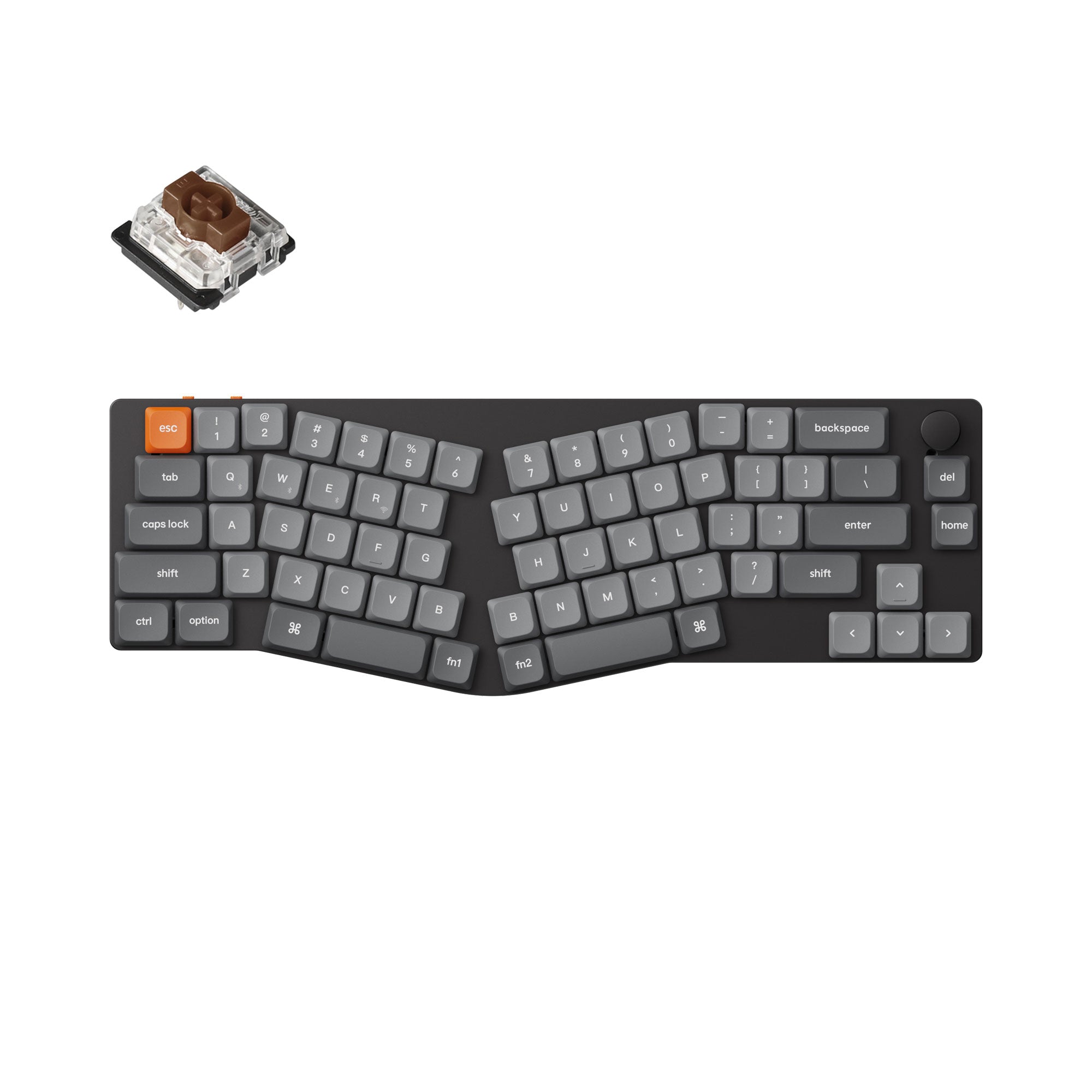 Keychron K11 Max (Alice Layout) QMK/VIA Wireless Custom Mechanical Keyboard - Image 2