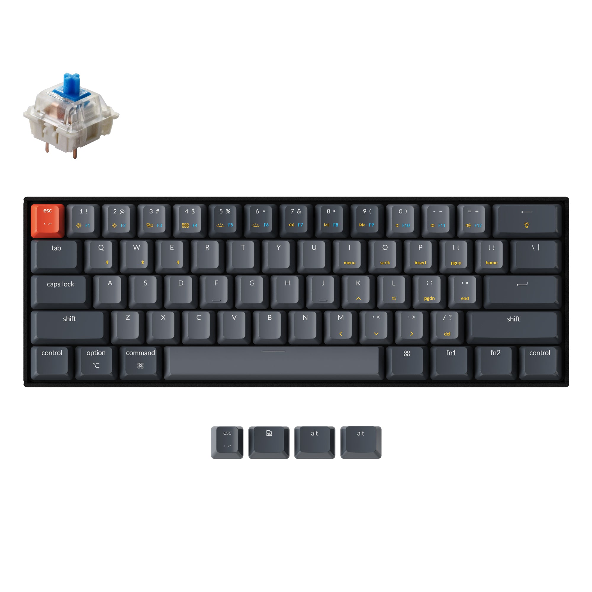 Keychron K12 Wireless Mechanical Keyboard - Image 2