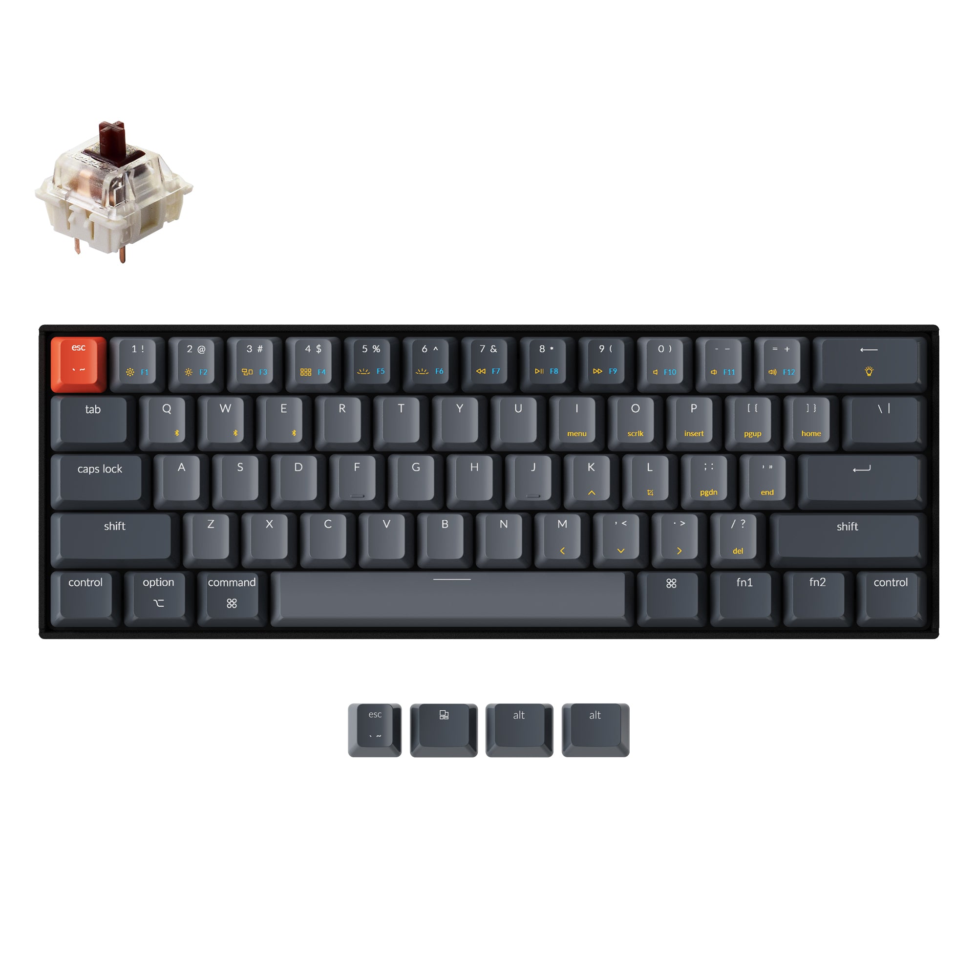 Keychron K12 Wireless Mechanical Keyboard - Image 3