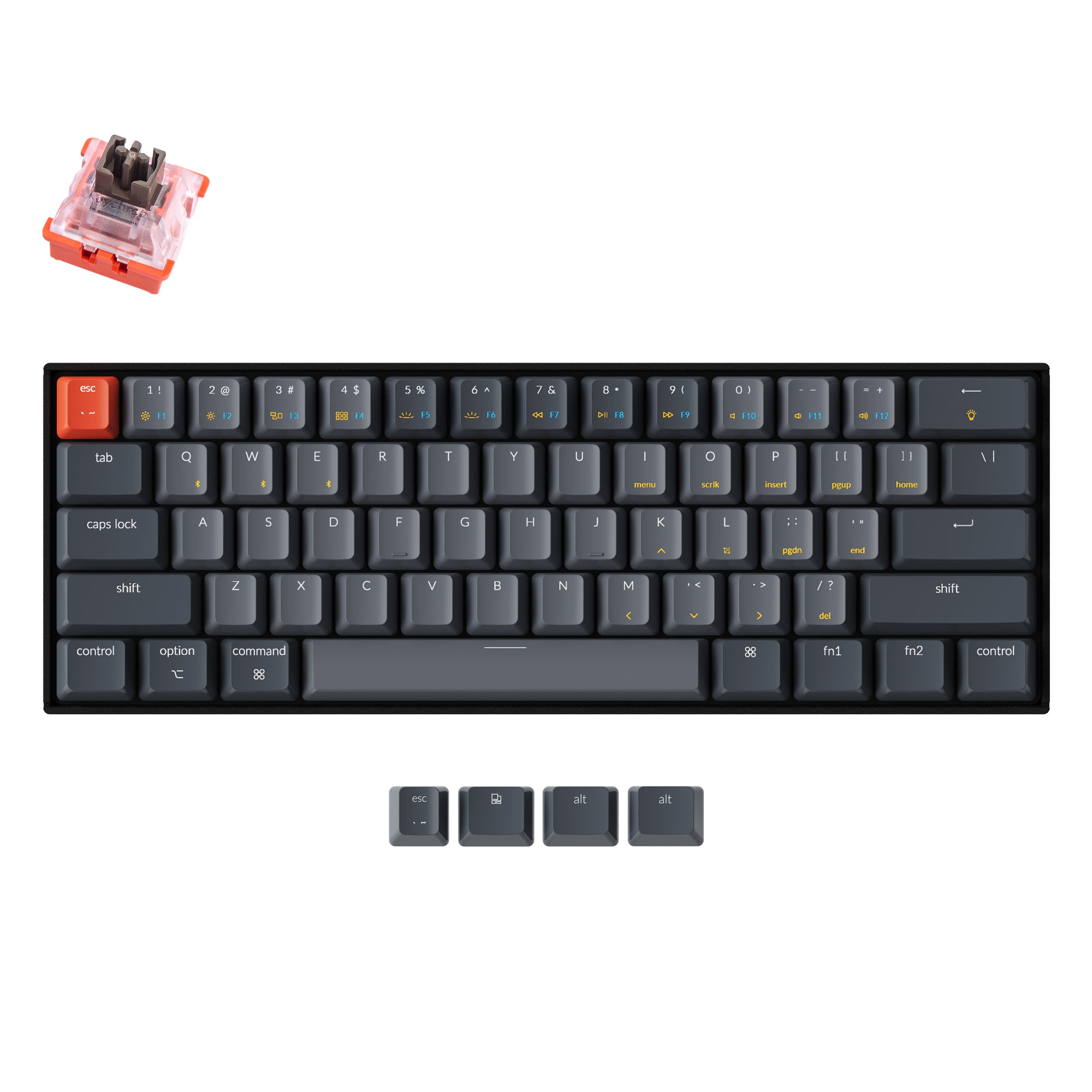 Keychron K12 Wireless Mechanical Keyboard - Image 9