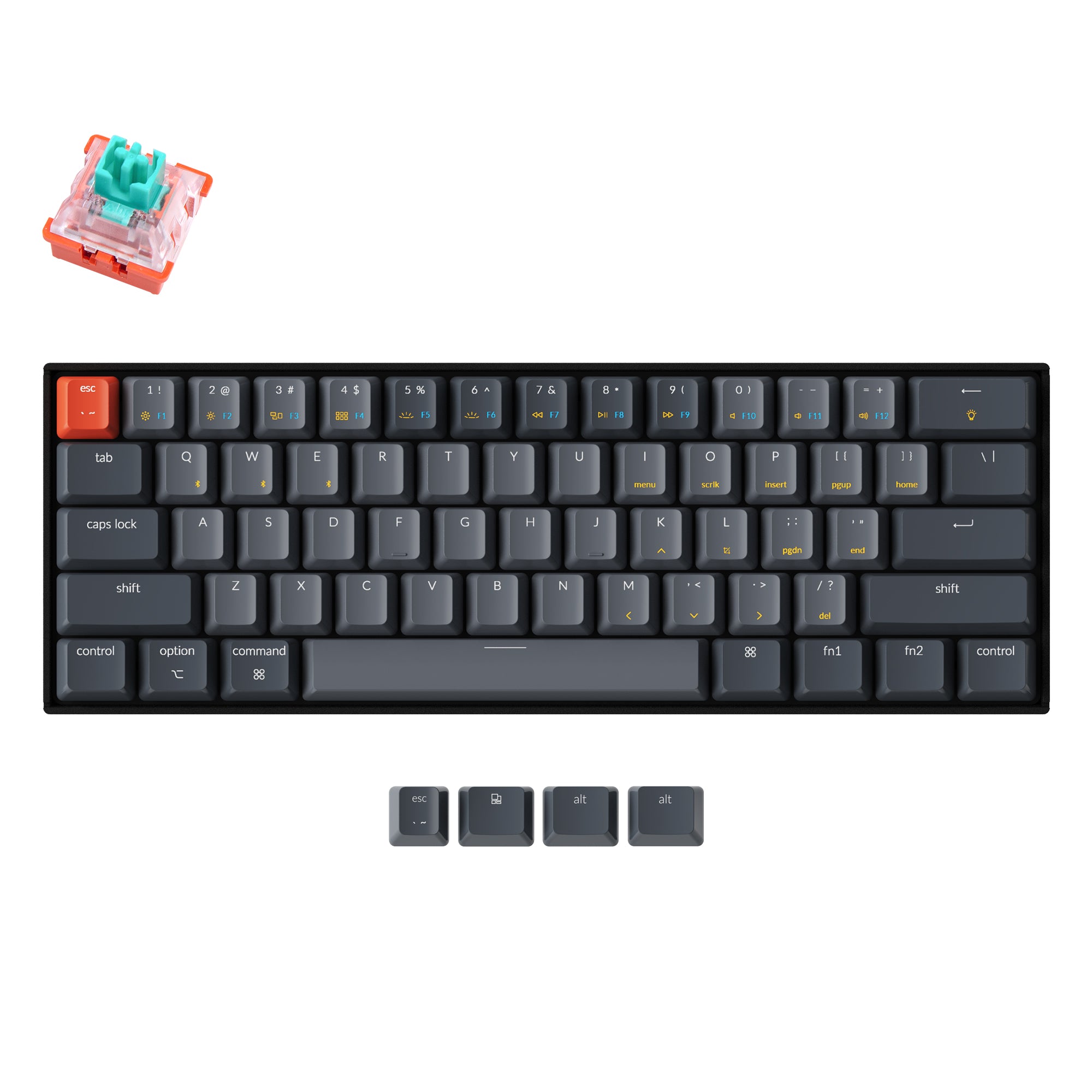 Keychron K12 Wireless Mechanical Keyboard - Image 11