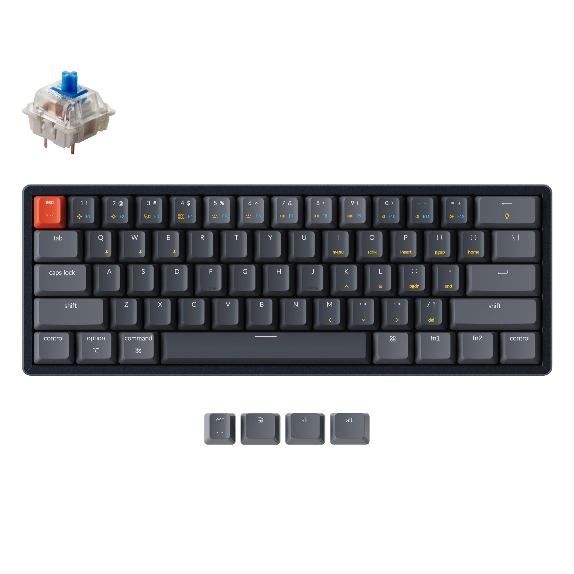 Keychron K12 Wireless Mechanical Keyboard - Image 5