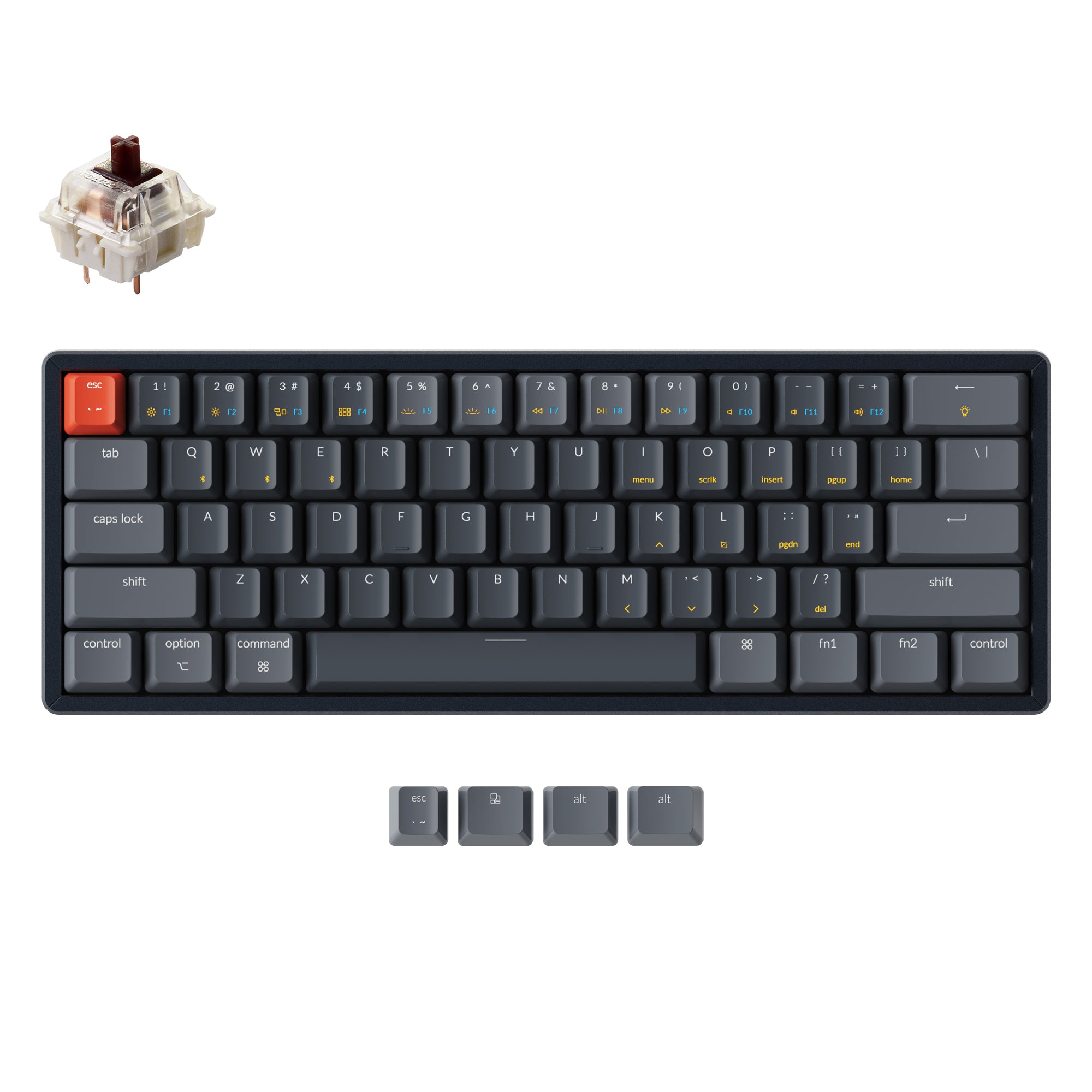 Keychron K12 Wireless Mechanical Keyboard - Image 6