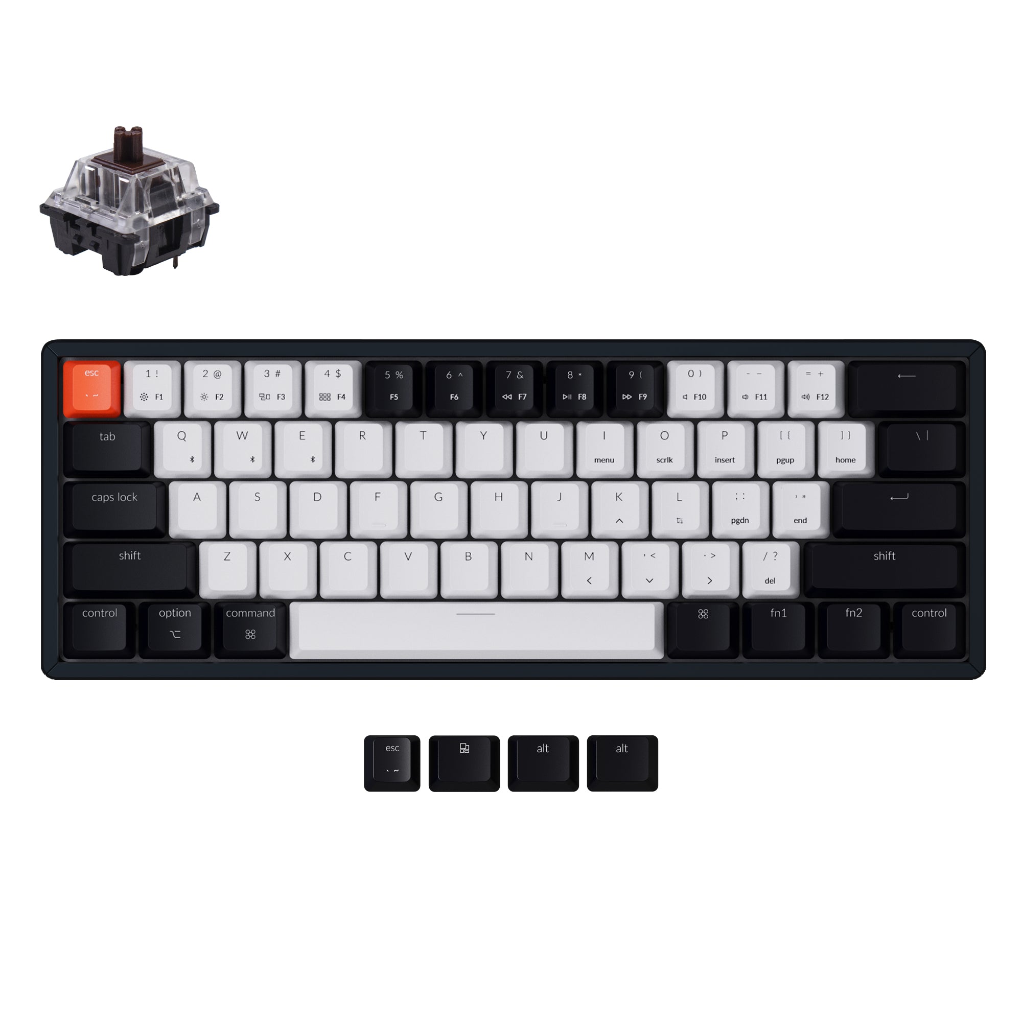 Keychron K12 Wireless Mechanical Keyboard - Image 22