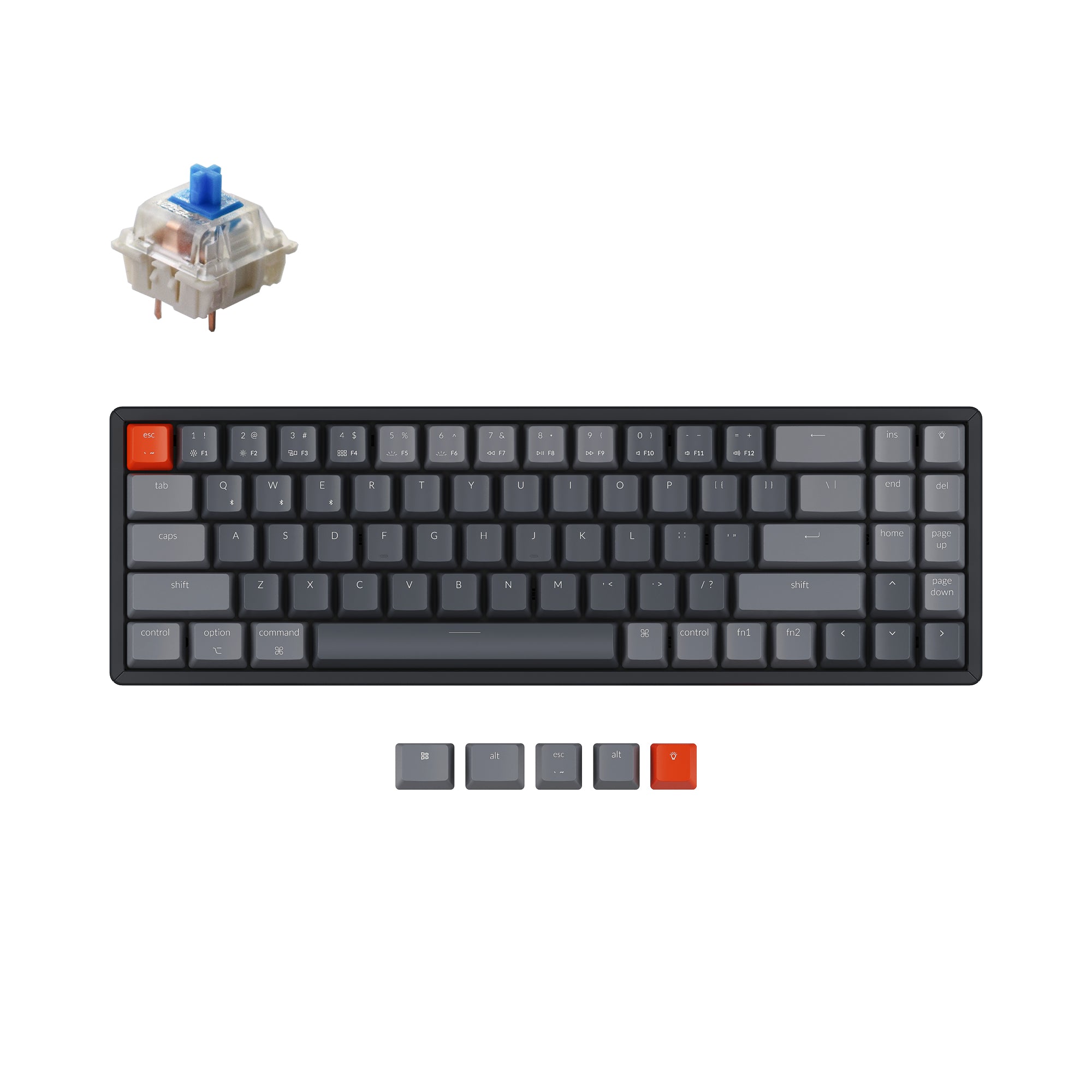 Keychron K14 Wireless Mechanical Keyboard - Image 12