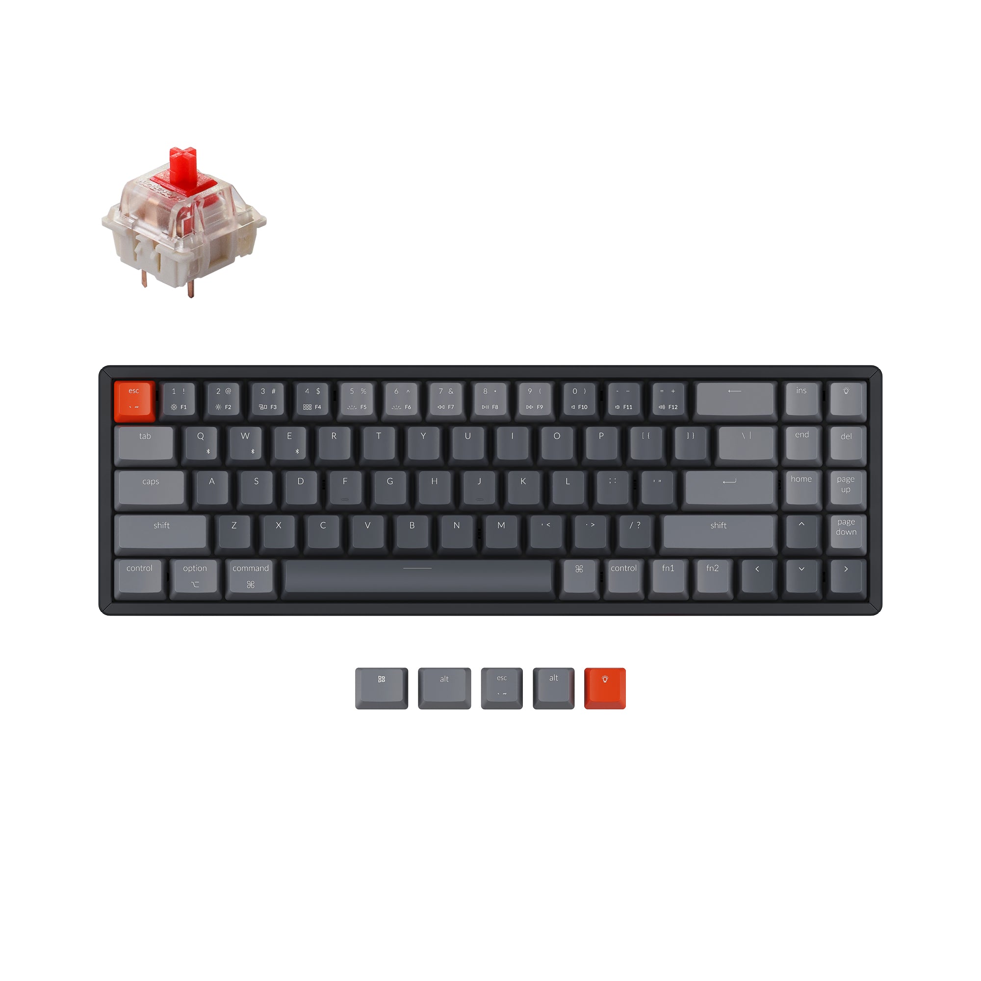 Keychron K14 Wireless Mechanical Keyboard - Image 11