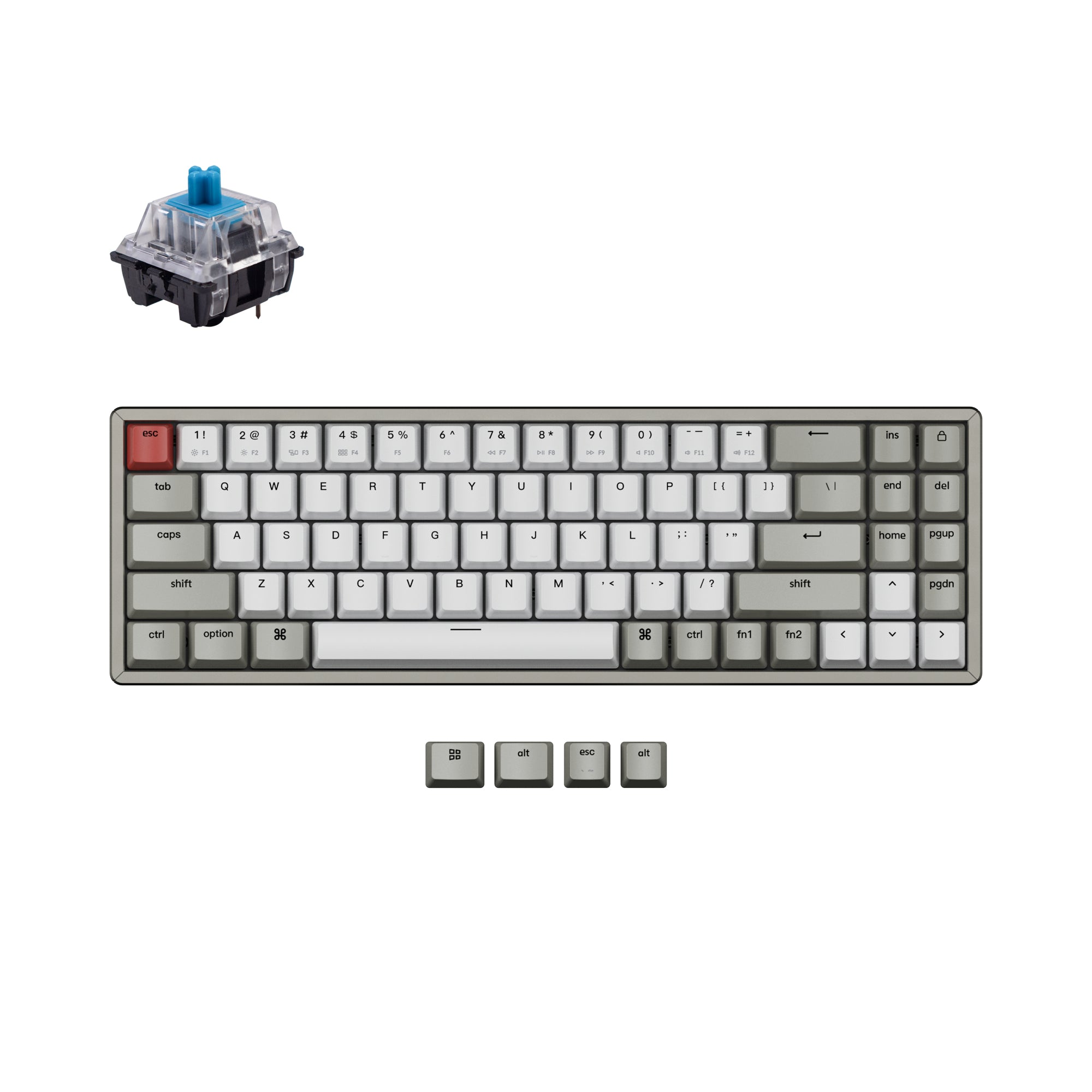 Keychron K14 Wireless Mechanical Keyboard - Image 7