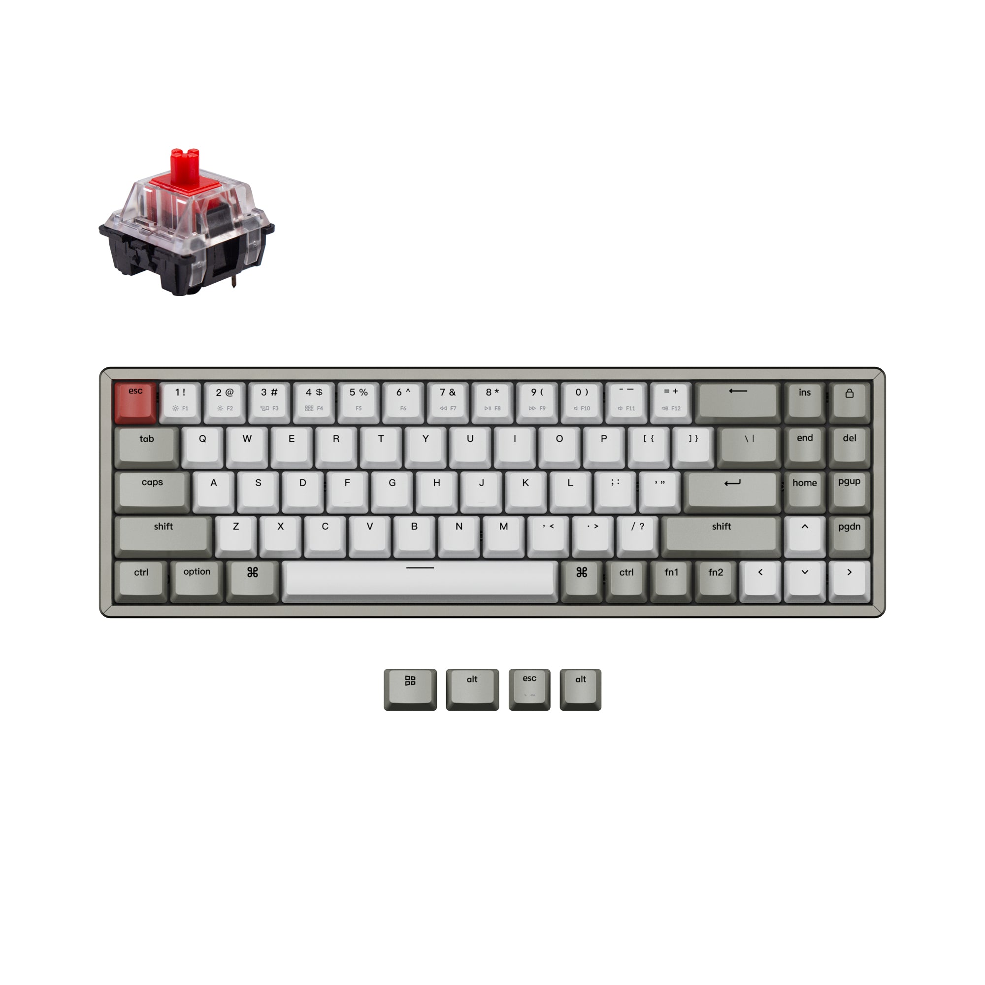 Keychron K14 Wireless Mechanical Keyboard - Image 6