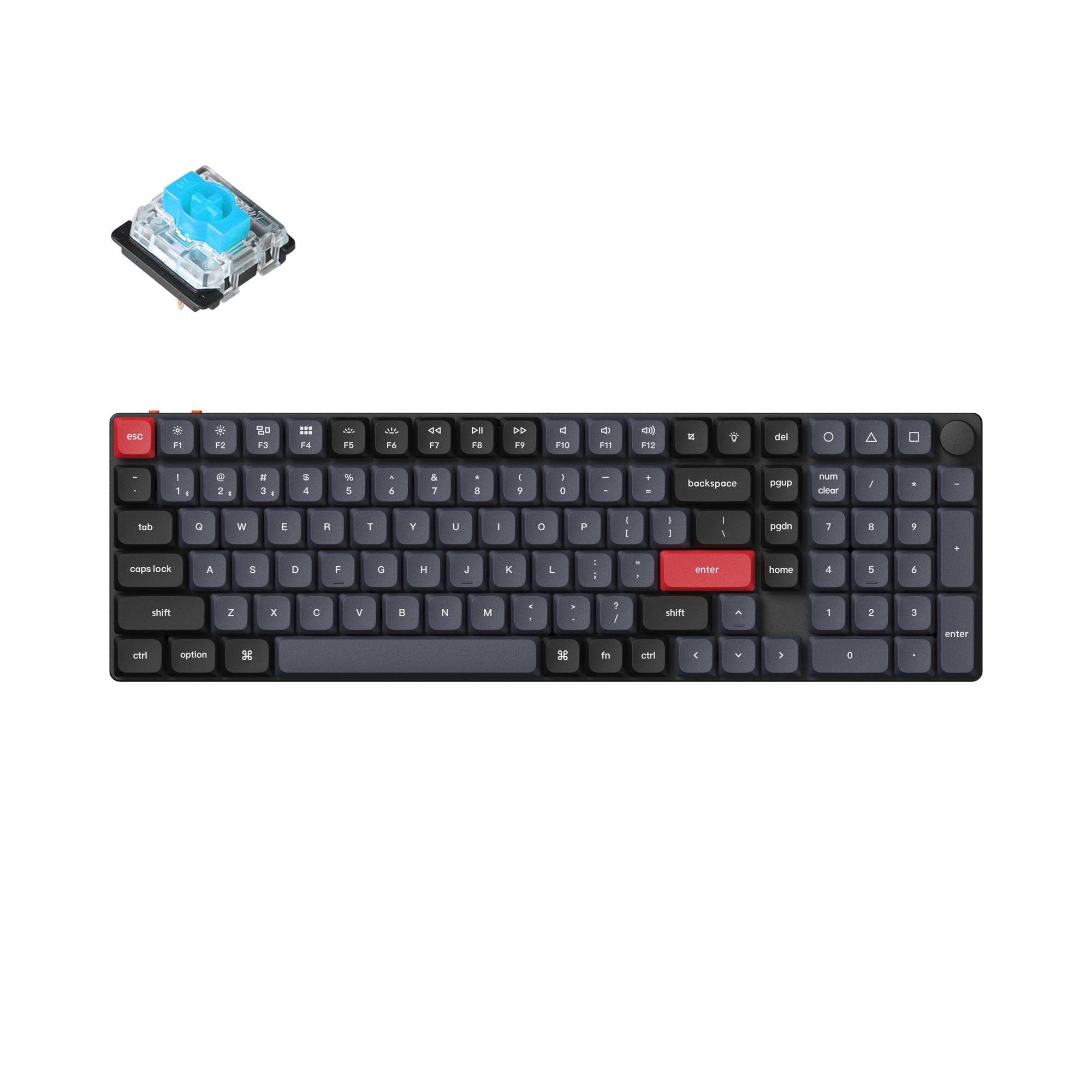 Keychron K17 Pro QMK/VIA Wireless Custom Mechanical Keyboard - Image 2
