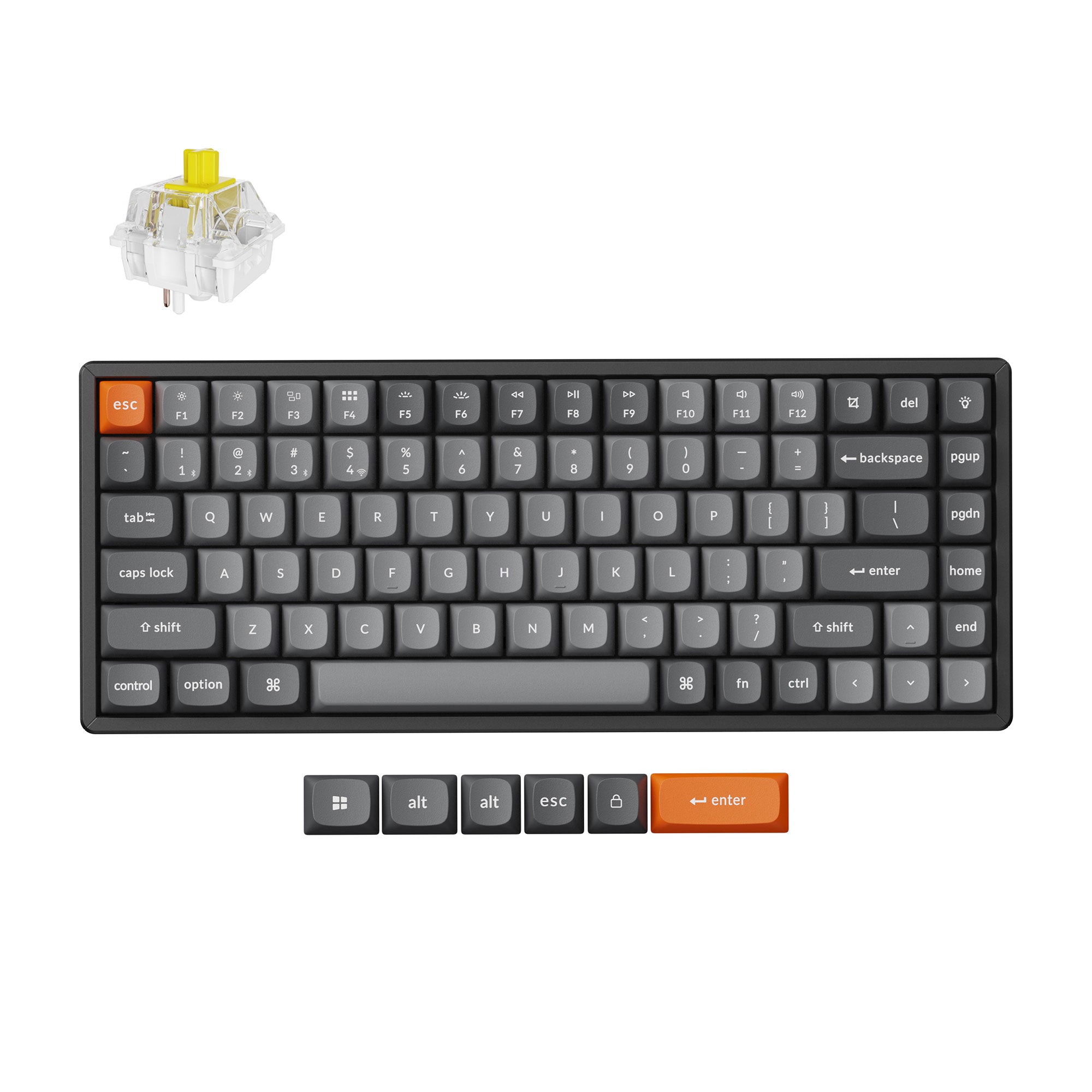 Keychron K2 Max QMK Wireless Mechanical Keyboard - Image 9