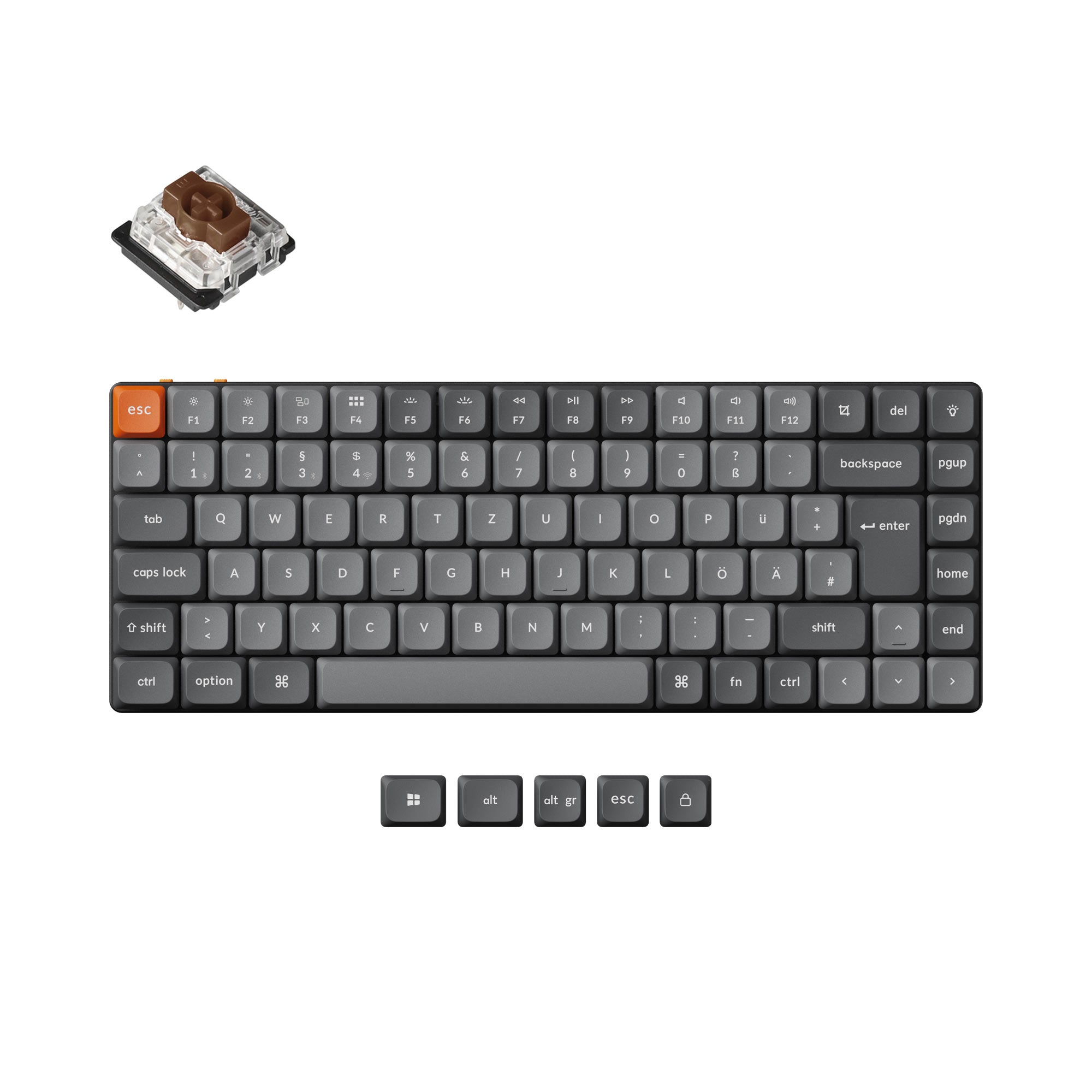 Keychron K3 Max QMK/VIA Wireless Custom Mechanical Keyboard ISO Layout Collection - Image 4
