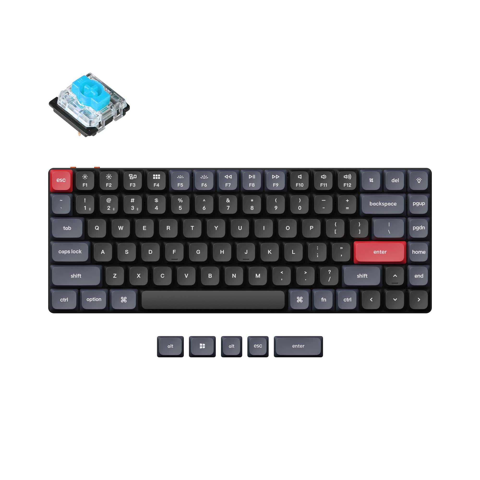 Keychron K3 Pro QMK/VIA Wireless Custom Mechanical Keyboard - Image 2