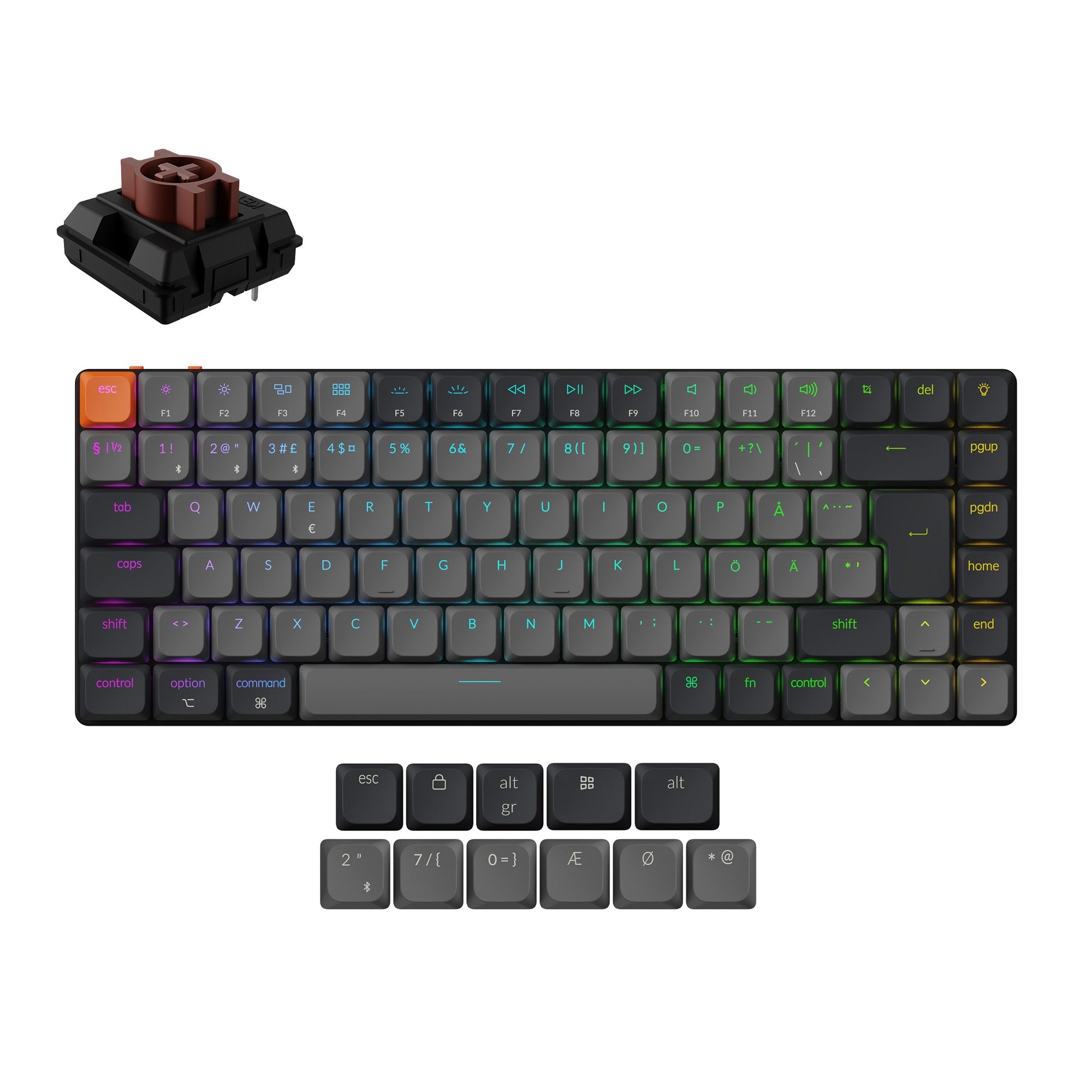 Keychron K3 QMK Wireless Mechanical Keyboard (ISO Layout) - Version 3 - Image 11