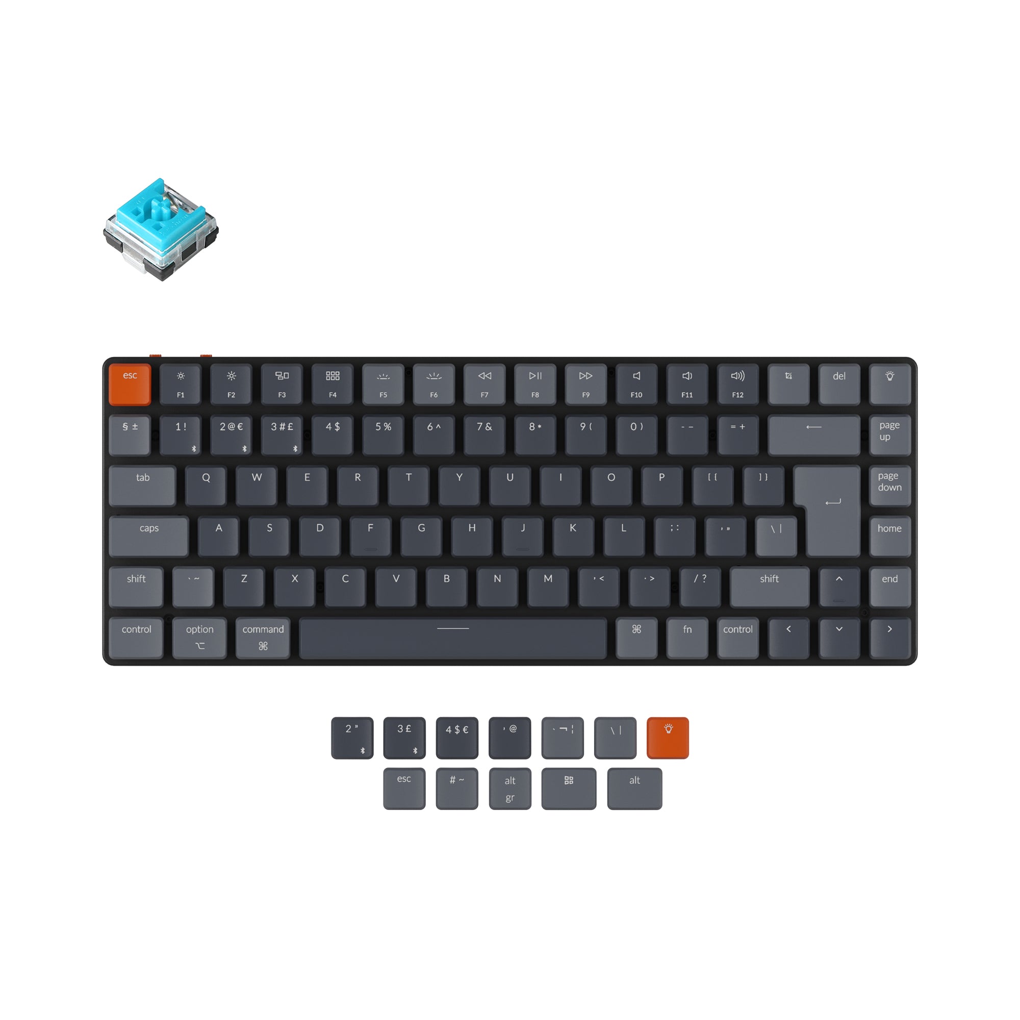 Keychron K3 Ultra-slim Wireless Mechanical Keyboard (UK ISO Layout) - Version 2 - Image 5