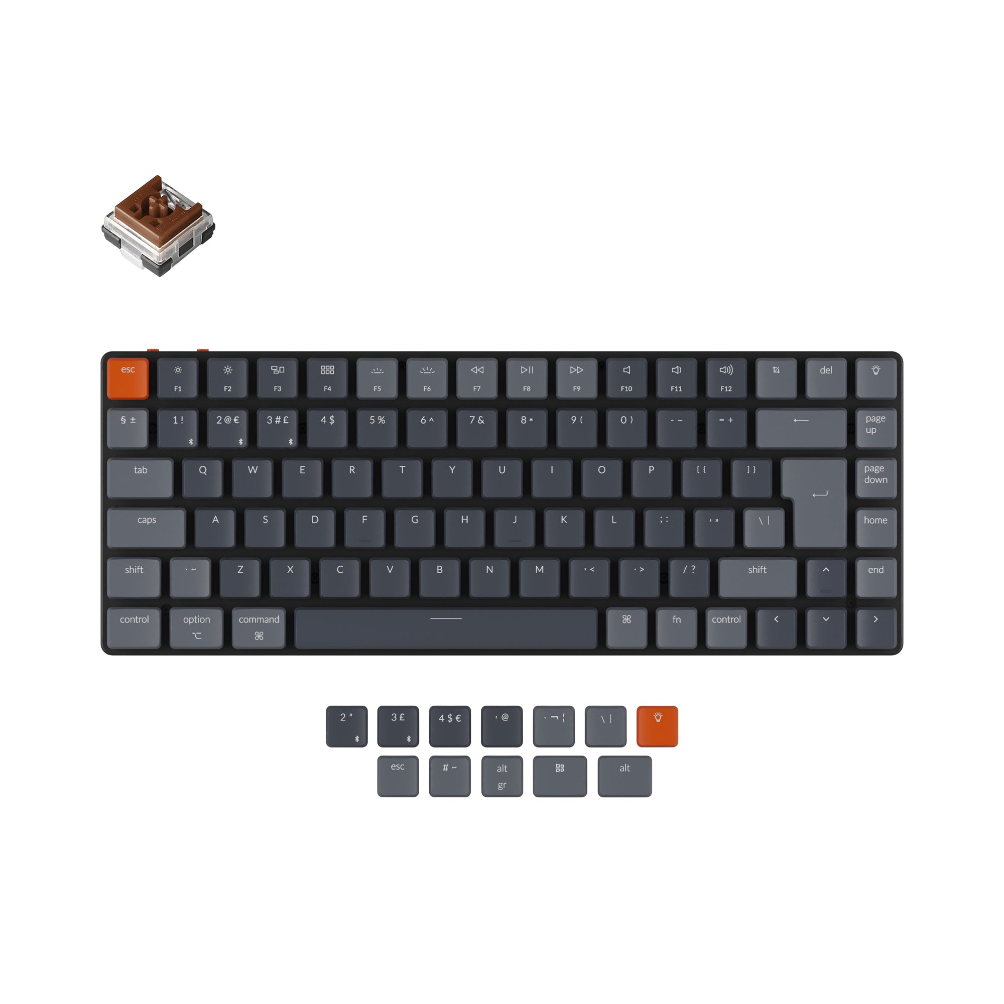 Keychron K3 Ultra-slim Wireless Mechanical Keyboard (UK ISO Layout) - Version 2 - Image 6