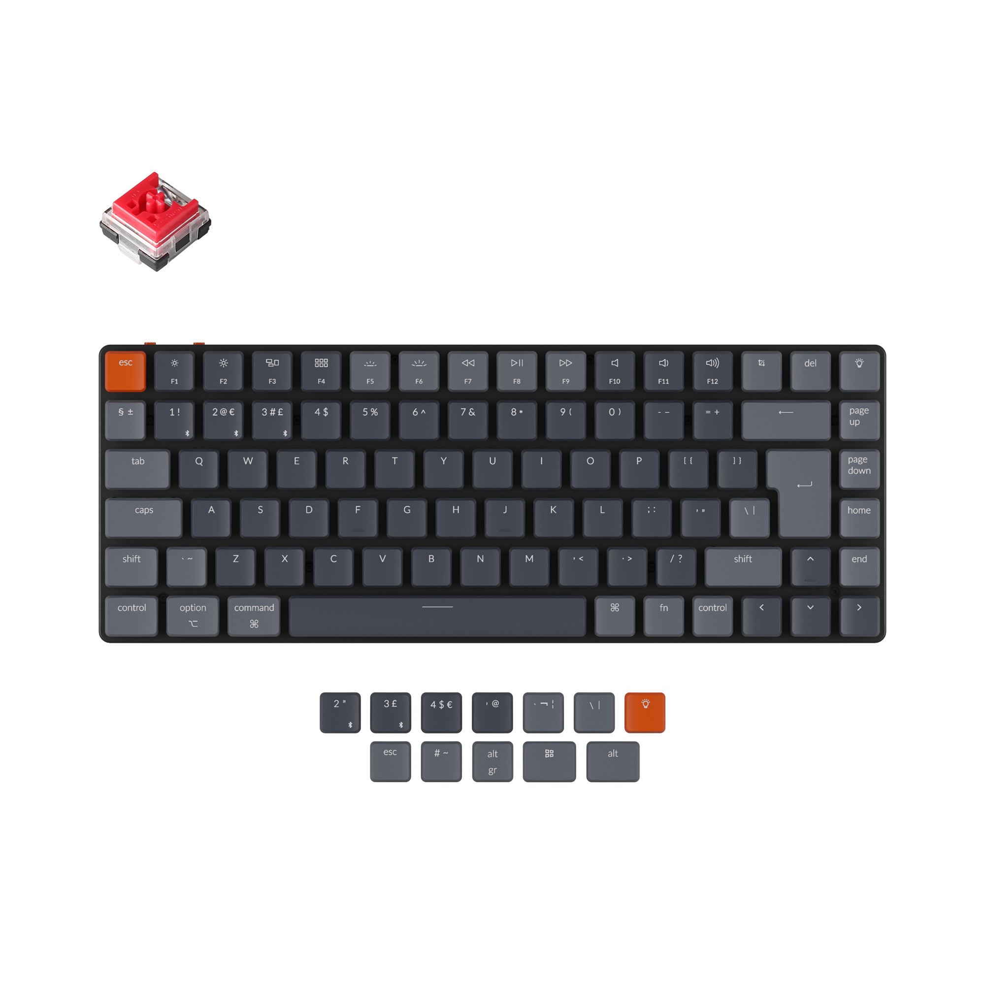 Keychron K3 Ultra-slim Wireless Mechanical Keyboard (UK ISO Layout) - Version 2 - Image 4