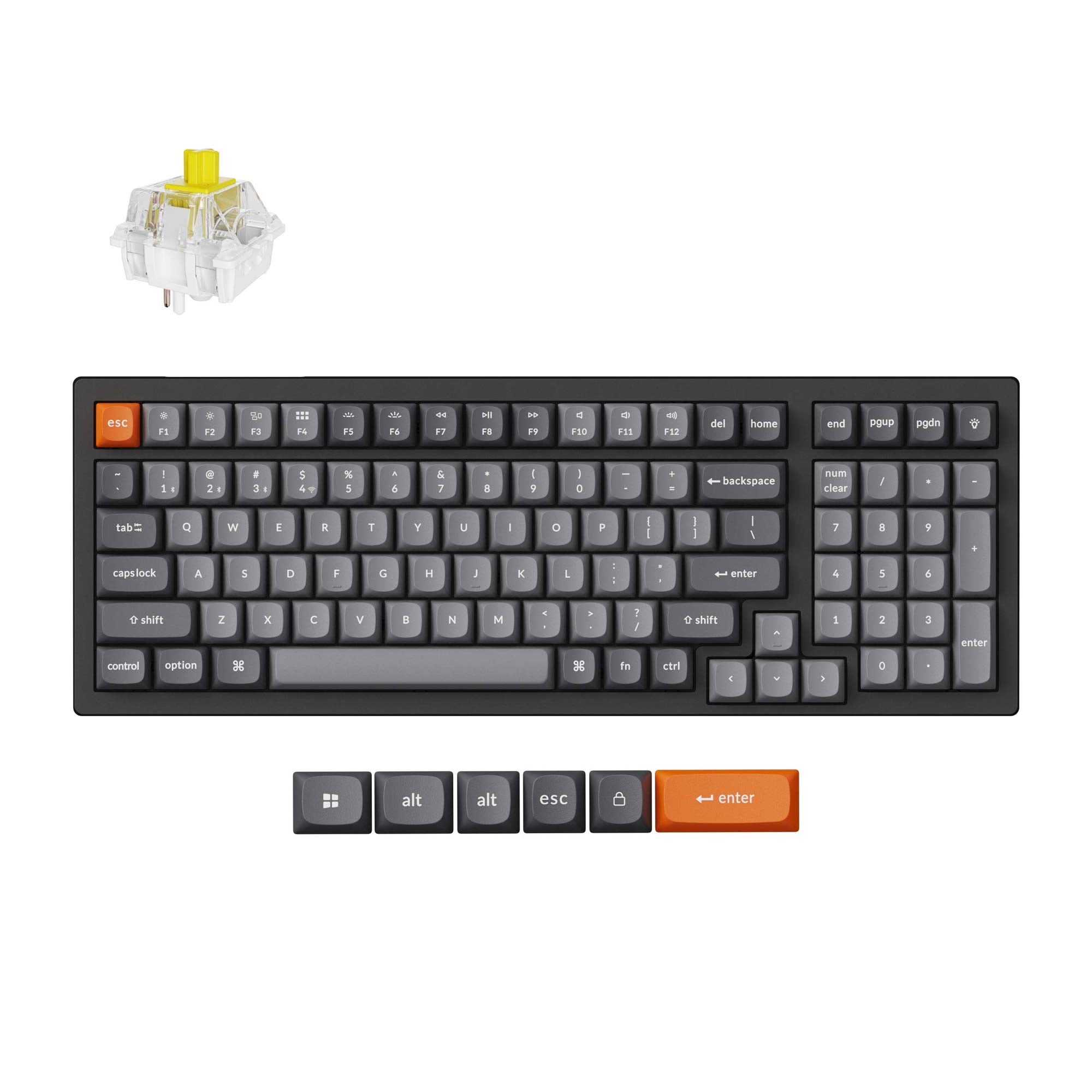 Keychron K4 Max QMK Wireless Mechanical Keyboard - Image 9