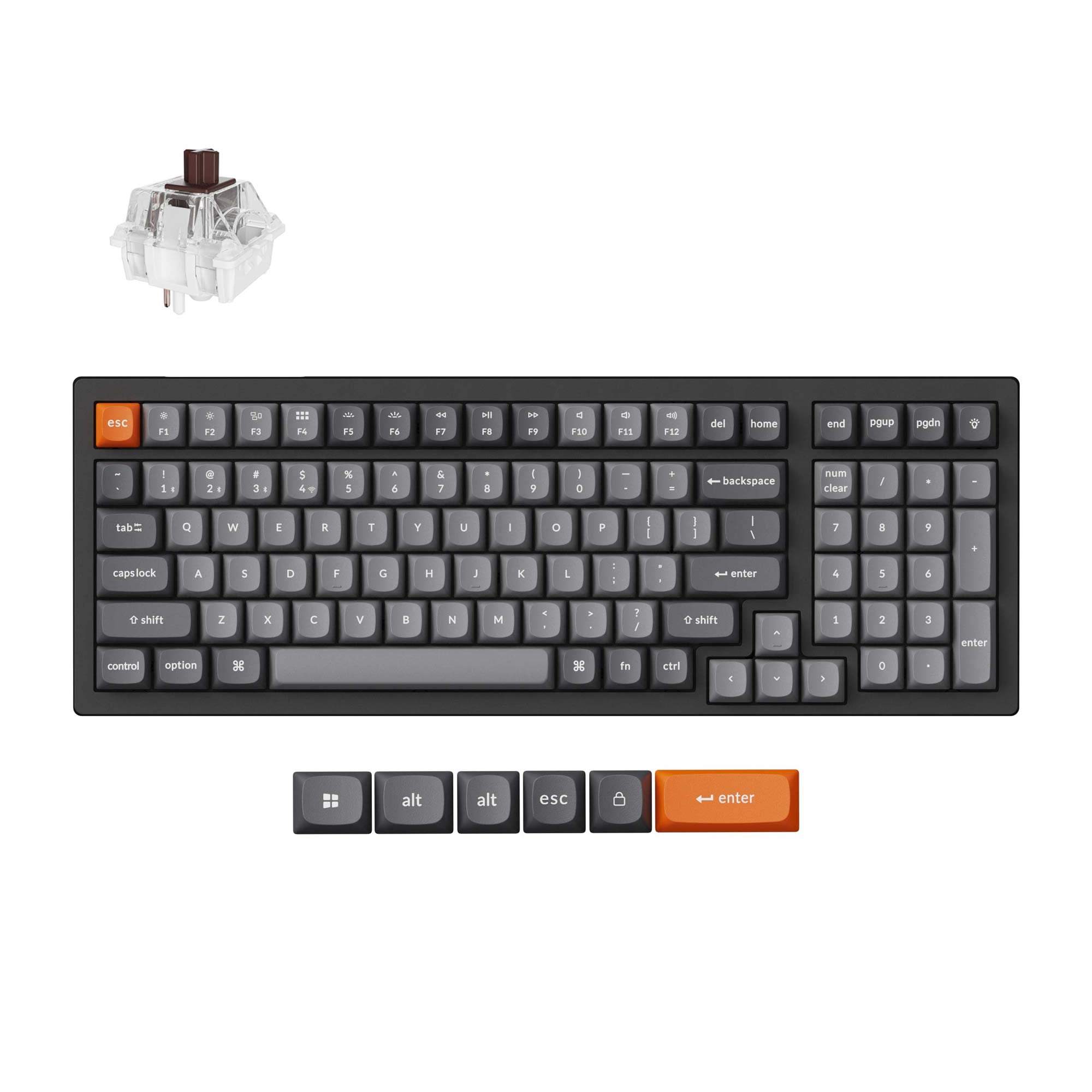 Keychron K4 Max QMK Wireless Mechanical Keyboard - Image 8