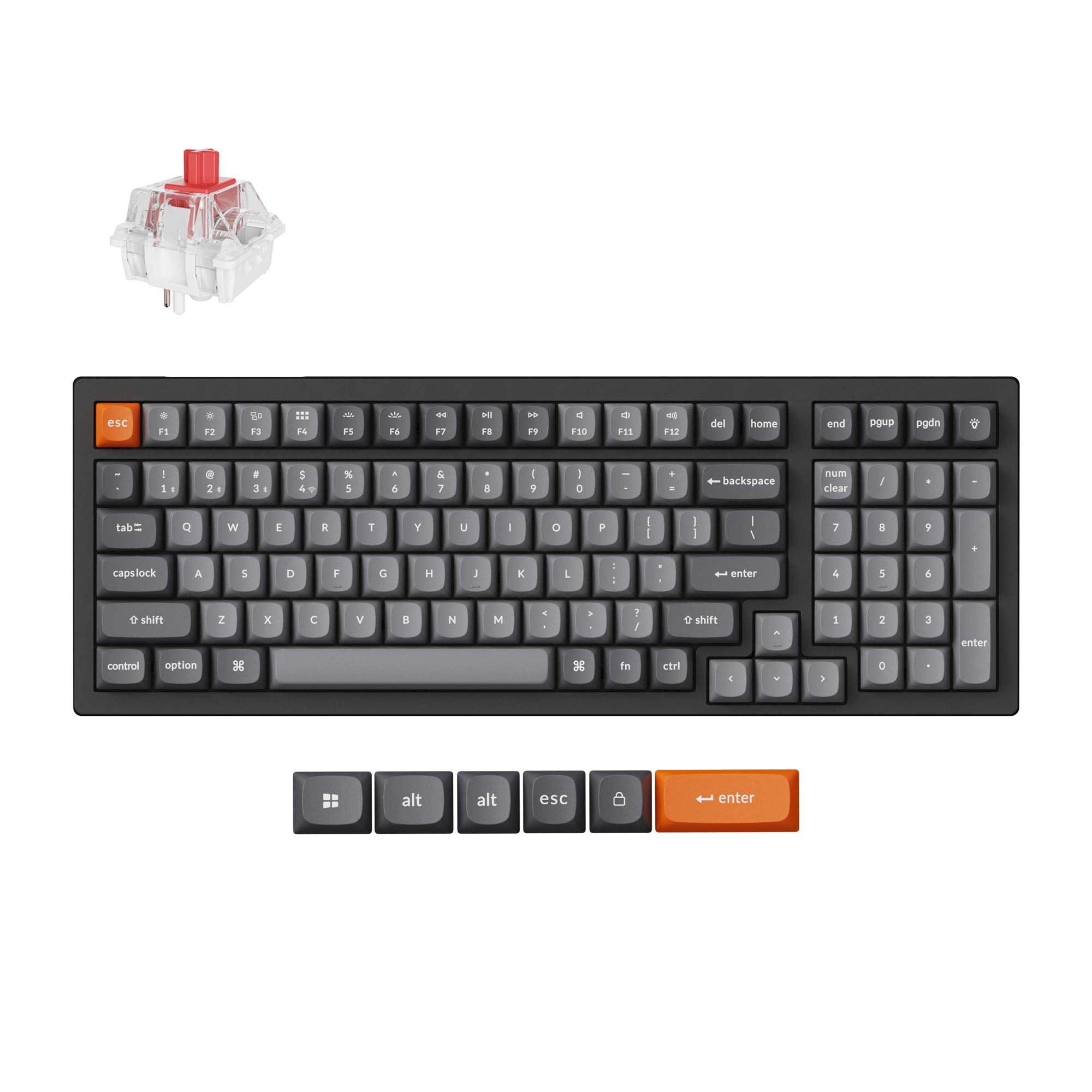 Keychron K4 Max QMK Wireless Mechanical Keyboard - Image 7