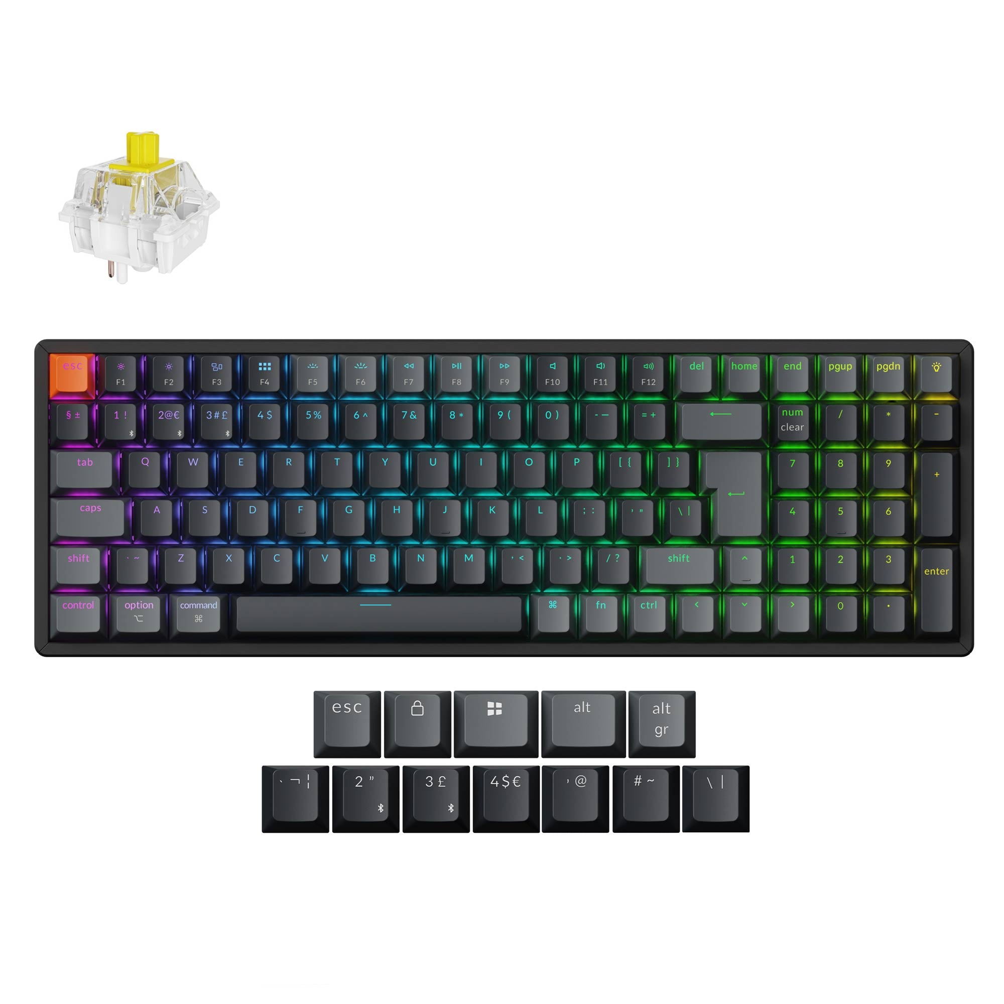 Keychron K4 QMK Wireless Mechanical Keyboard (ISO Layout) - Version 3 - Image 3