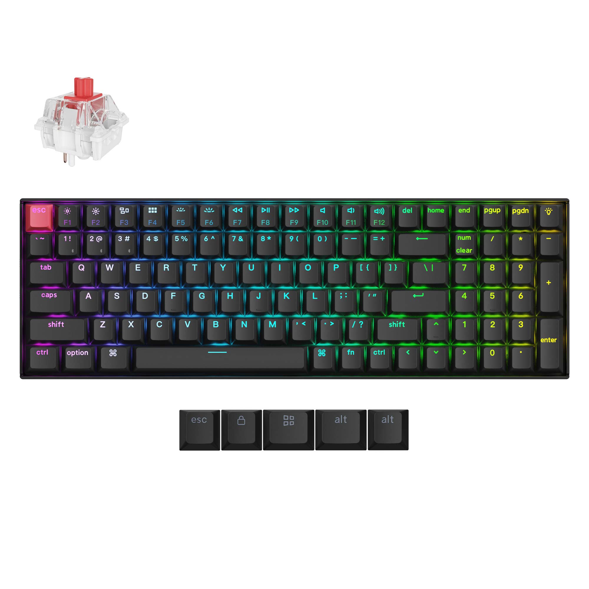 Keychron K4 QMK Wireless Mechanical Keyboard (Version 3) - Image 4