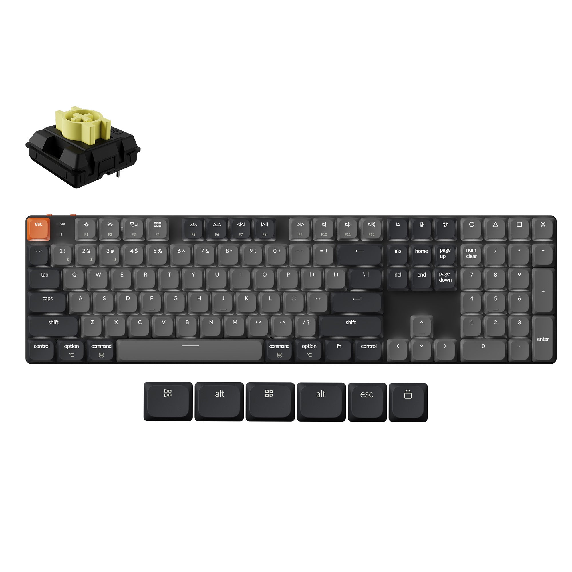 Keychron K5 QMK Wireless Mechanical Keyboard (Version 2) - Image 3
