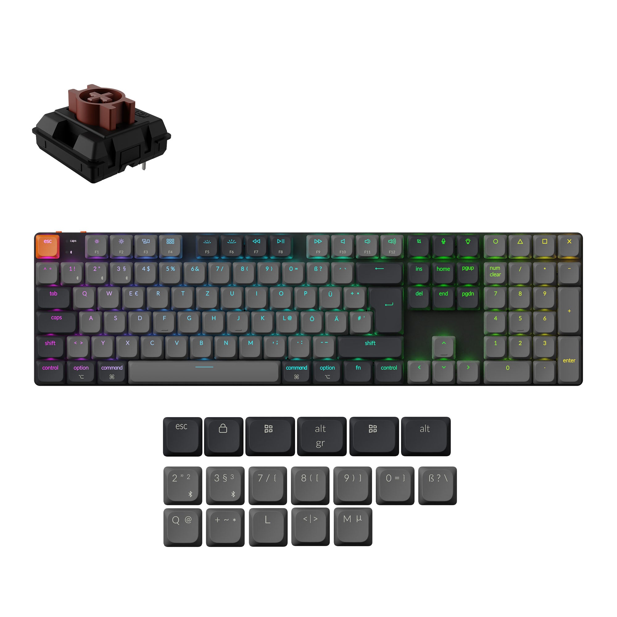 Keychron K5 QMK Wireless Mechanical Keyboard (ISO Layout) - Version 2 - Image 5