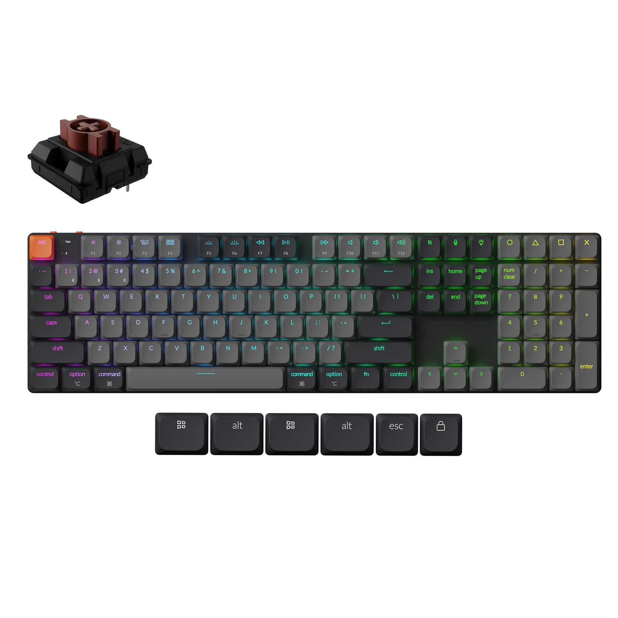 Keychron K5 QMK Wireless Mechanical Keyboard (Version 2) - Image 5