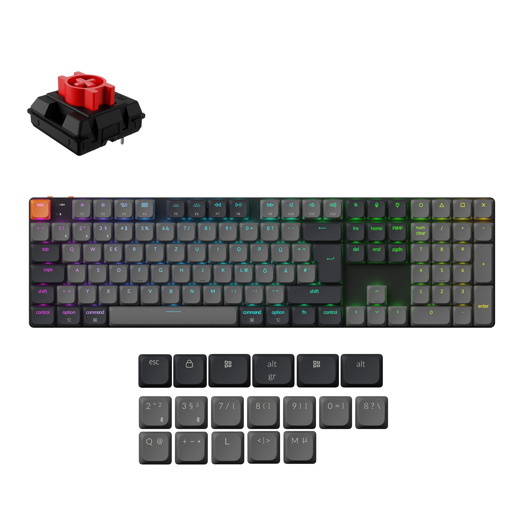 Keychron K5 QMK Wireless Mechanical Keyboard (ISO Layout) - Version 2 - Image 4