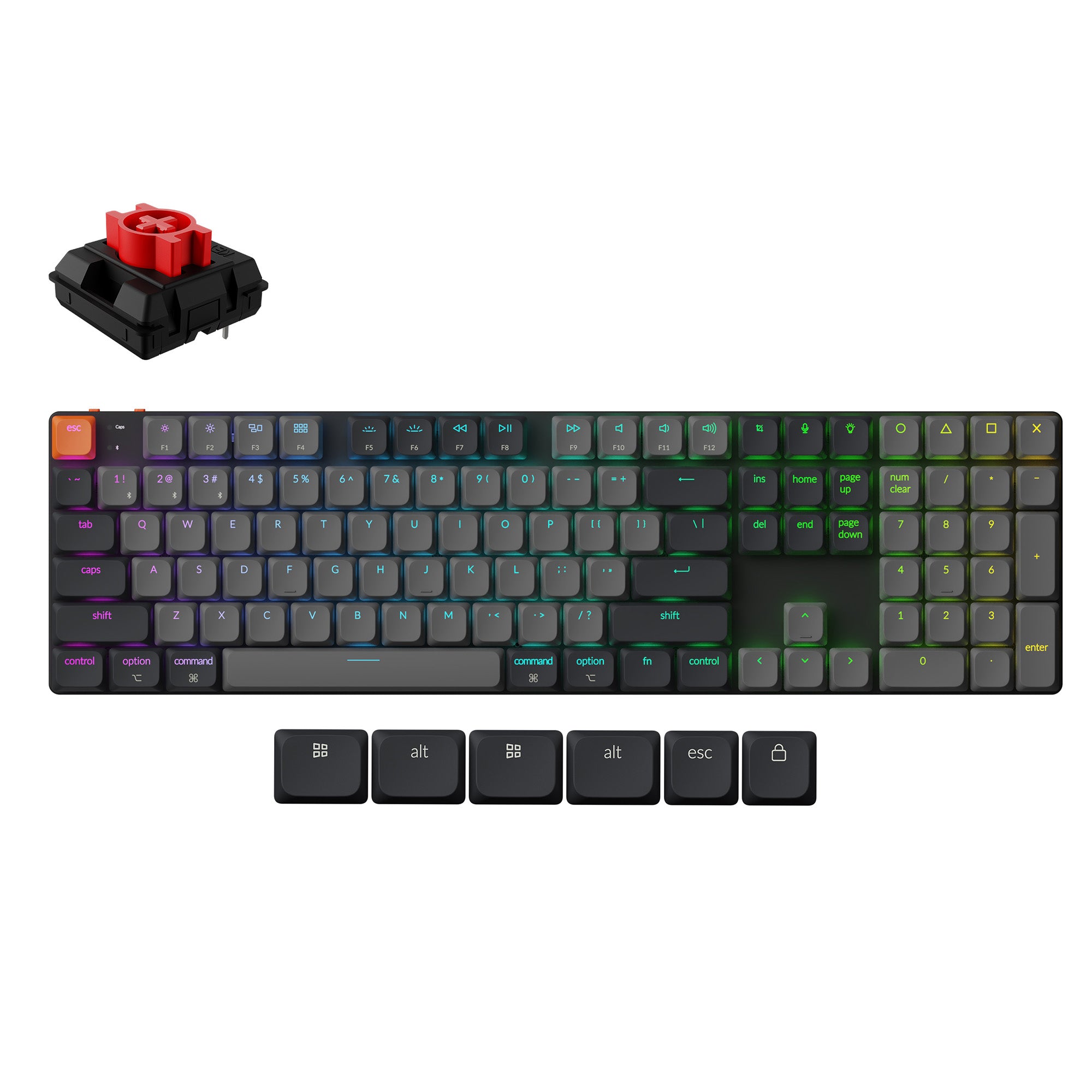 Keychron K5 QMK Wireless Mechanical Keyboard (Version 2) - Image 4