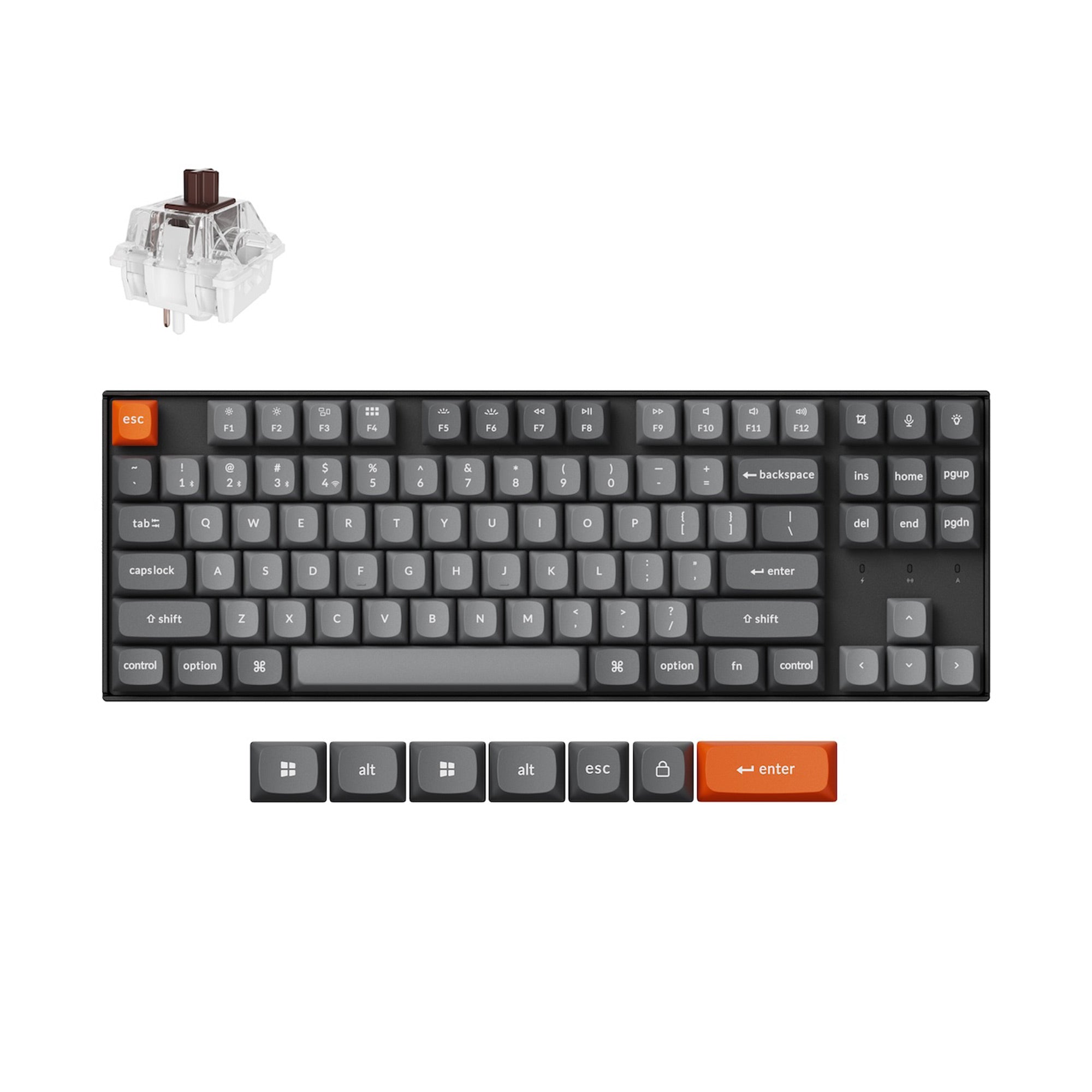 Keychron K8 Max QMK Wireless Mechanical Keyboard - Image 8