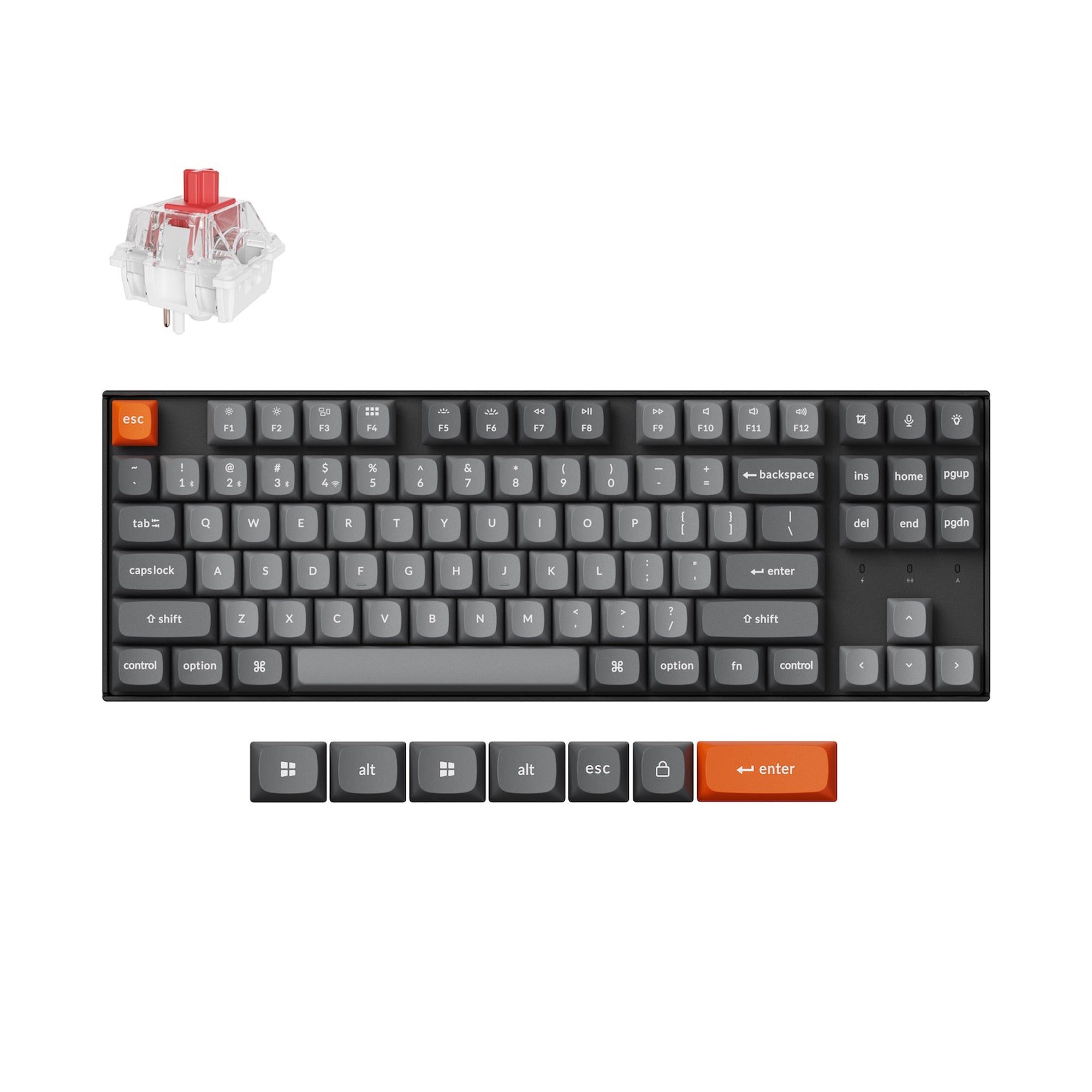 Keychron K8 Max QMK Wireless Mechanical Keyboard - Image 7