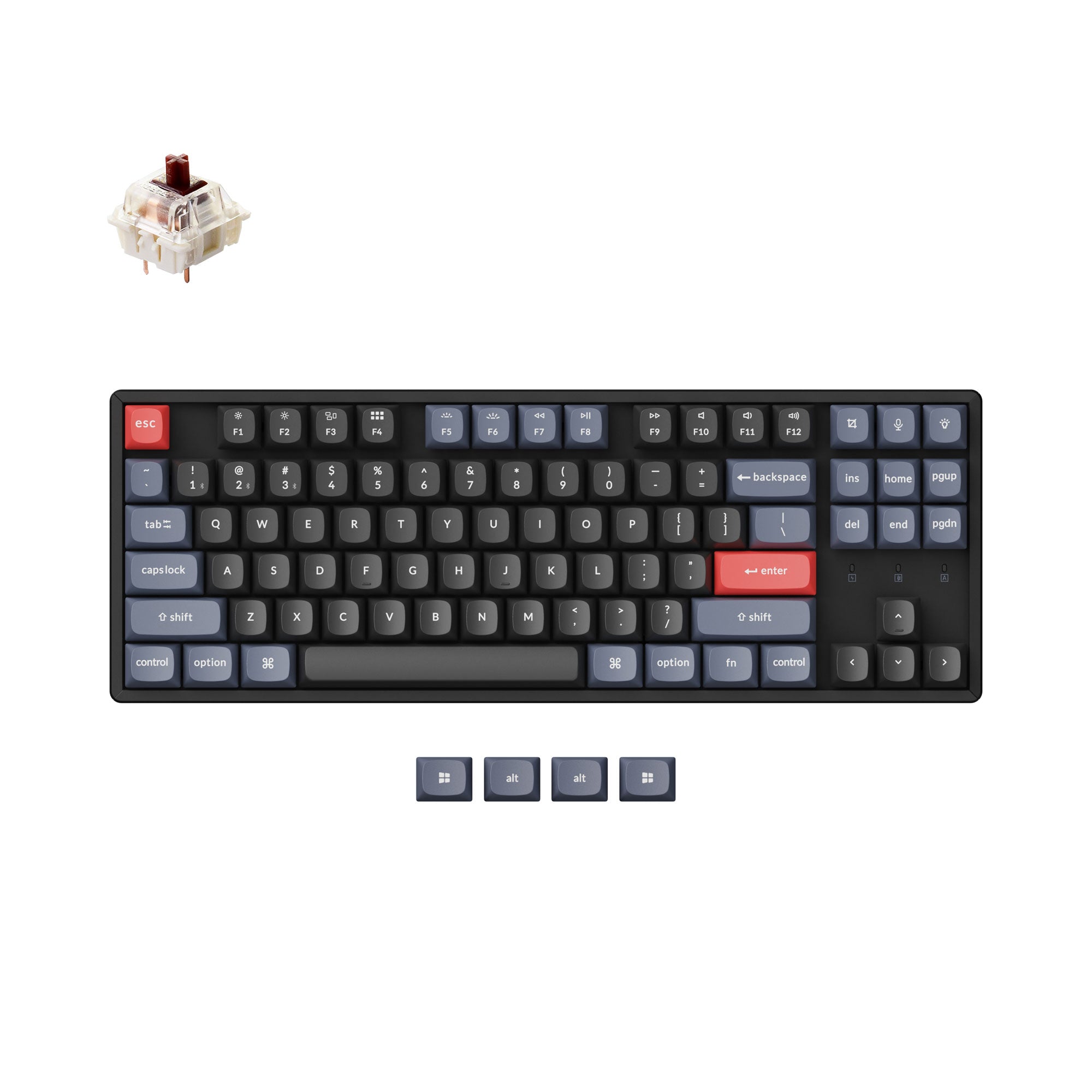 Keychron K8 Pro QMK/VIA Wireless Mechanical Keyboard - Image 9