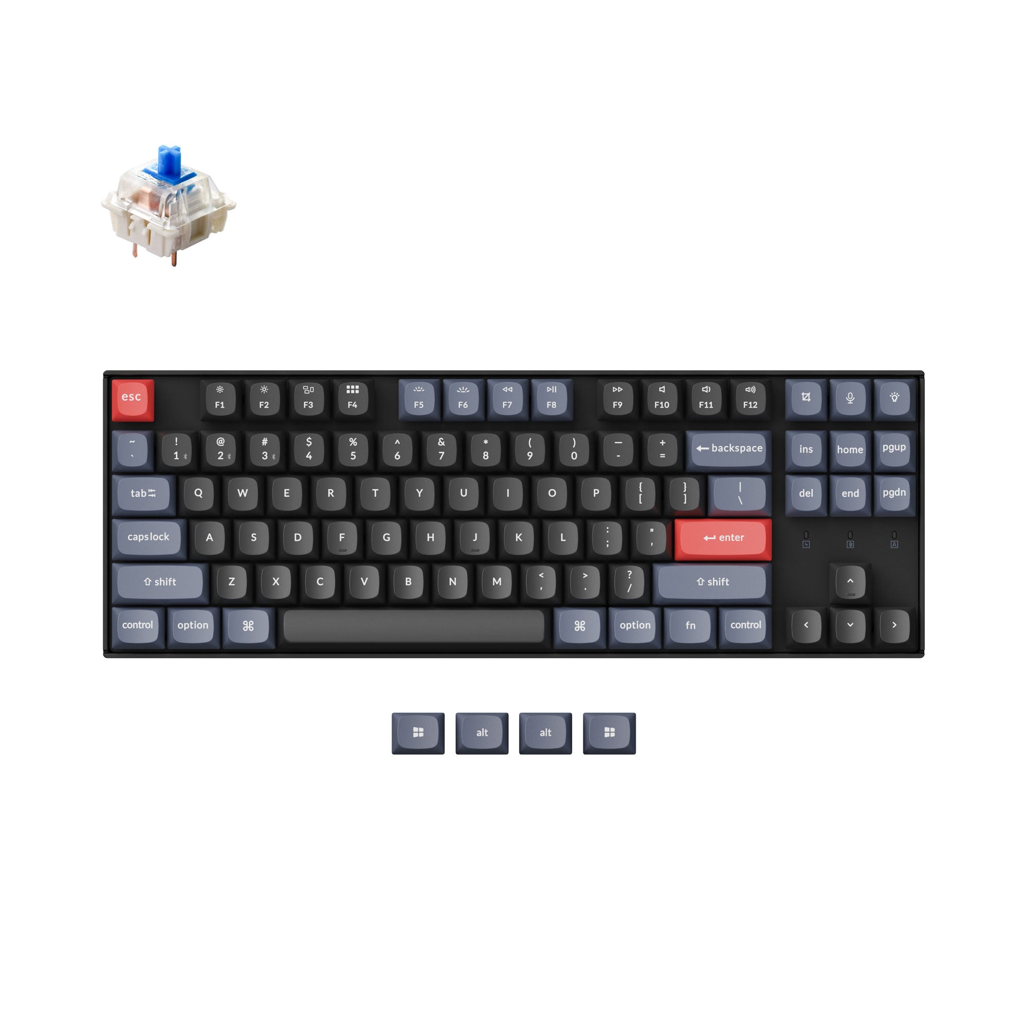 Keychron K8 Pro QMK/VIA Wireless Mechanical Keyboard - Image 2